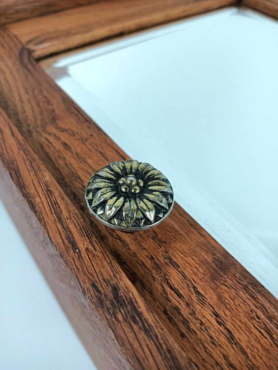 Medicine Cabinet Apothecary Kitchen Bathroom Wood  Shaving  Beveled Glass Mirror photo Furniture