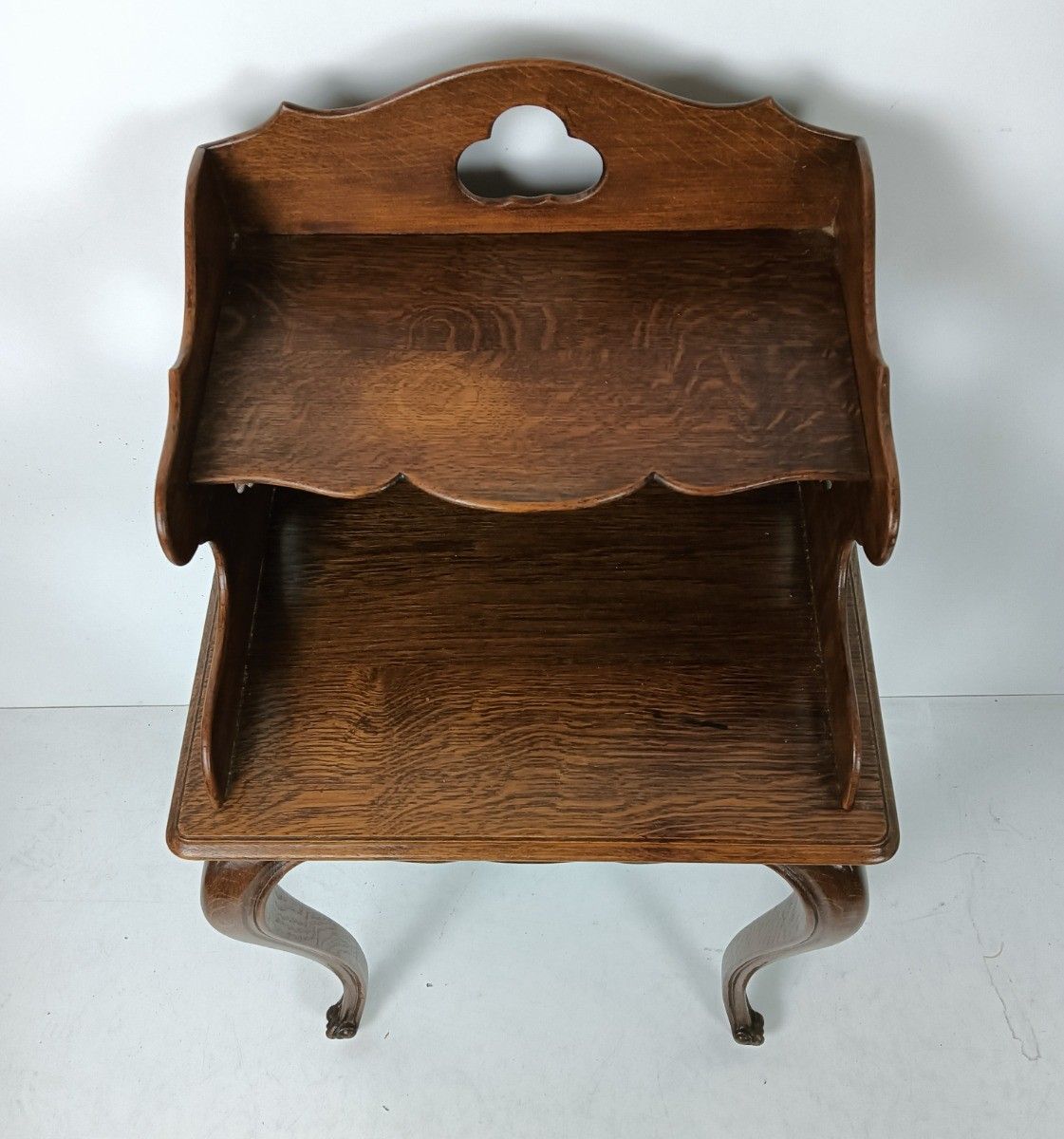 Hallway Nightstand End Side Table Cabinet Desk Furniture Sweet Antique Wood photo vinterior