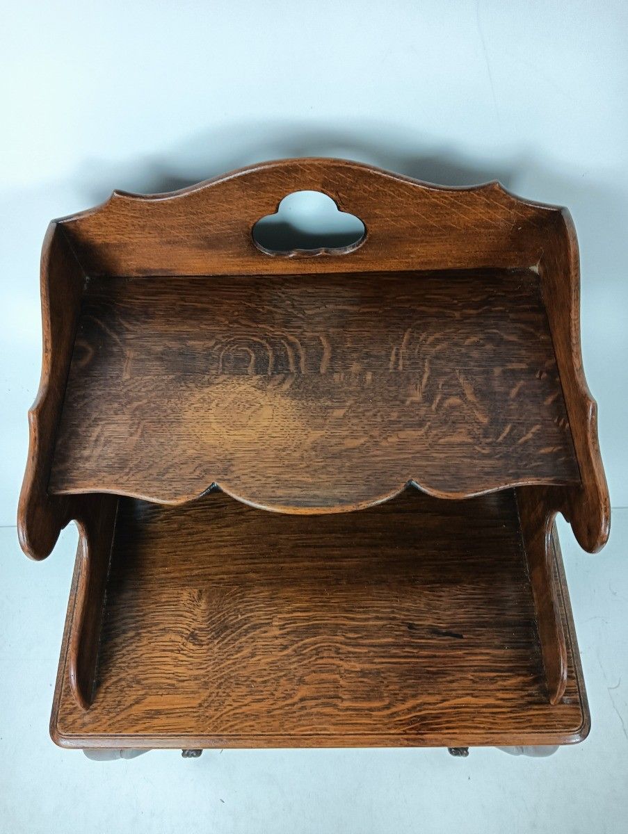 Hallway Nightstand End Side Table Cabinet Desk Furniture Sweet Antique Wood photo buy