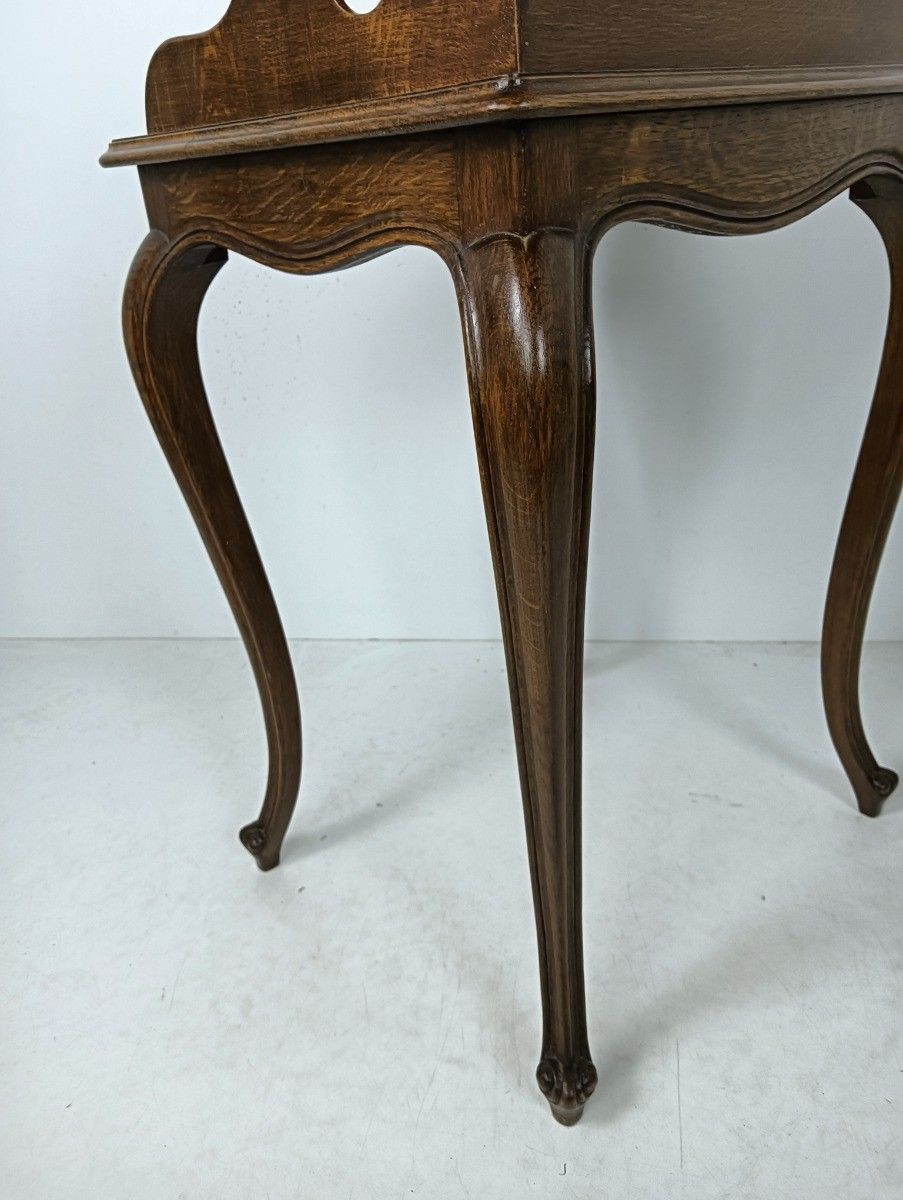 photo furniture Hallway Nightstand End Side Table Cabinet Desk Furniture Sweet Antique Wood