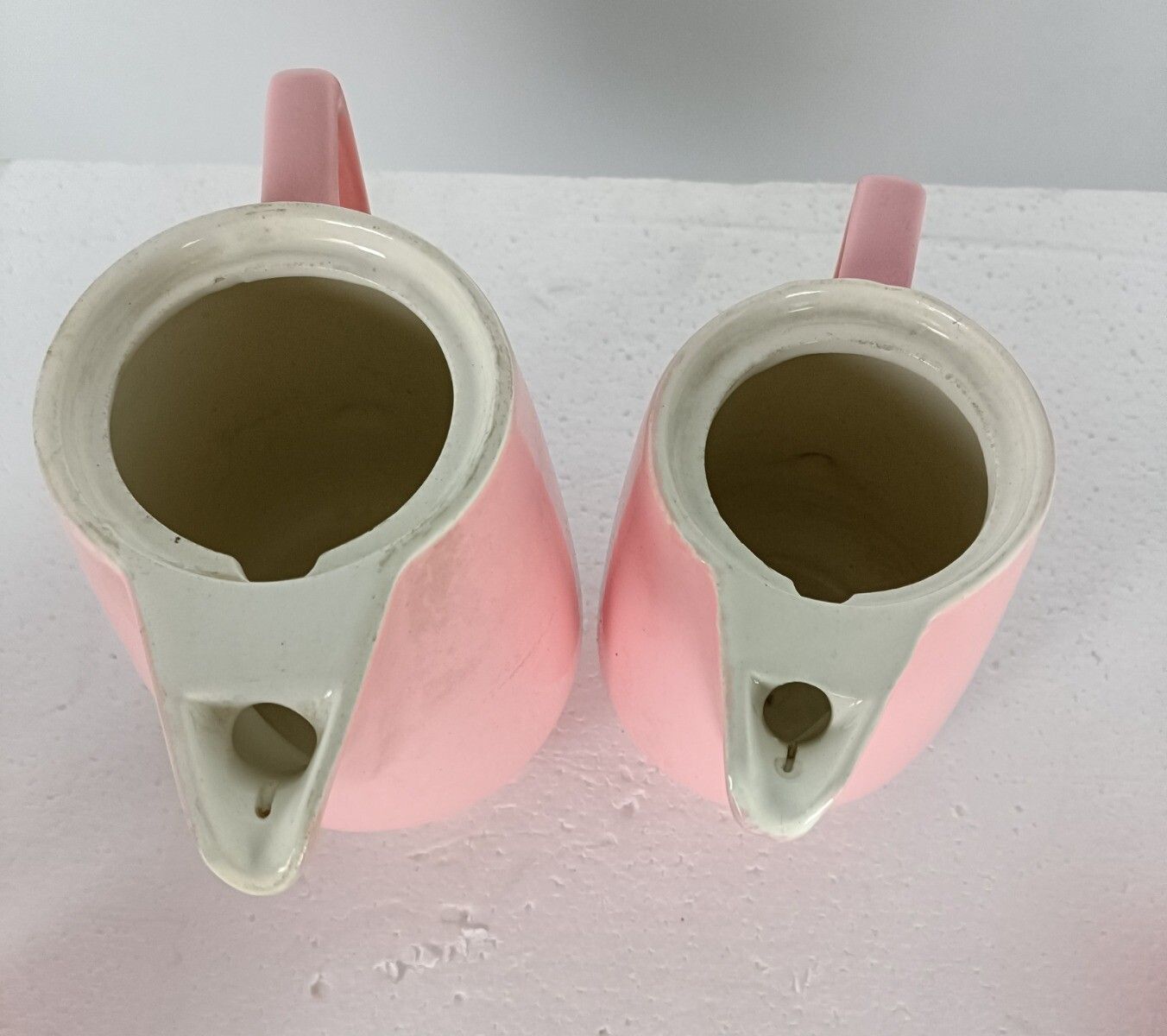 Set Antique Pink Porcelain Melitta Art Deco Teapot Coffee Pot Filters photo buy
