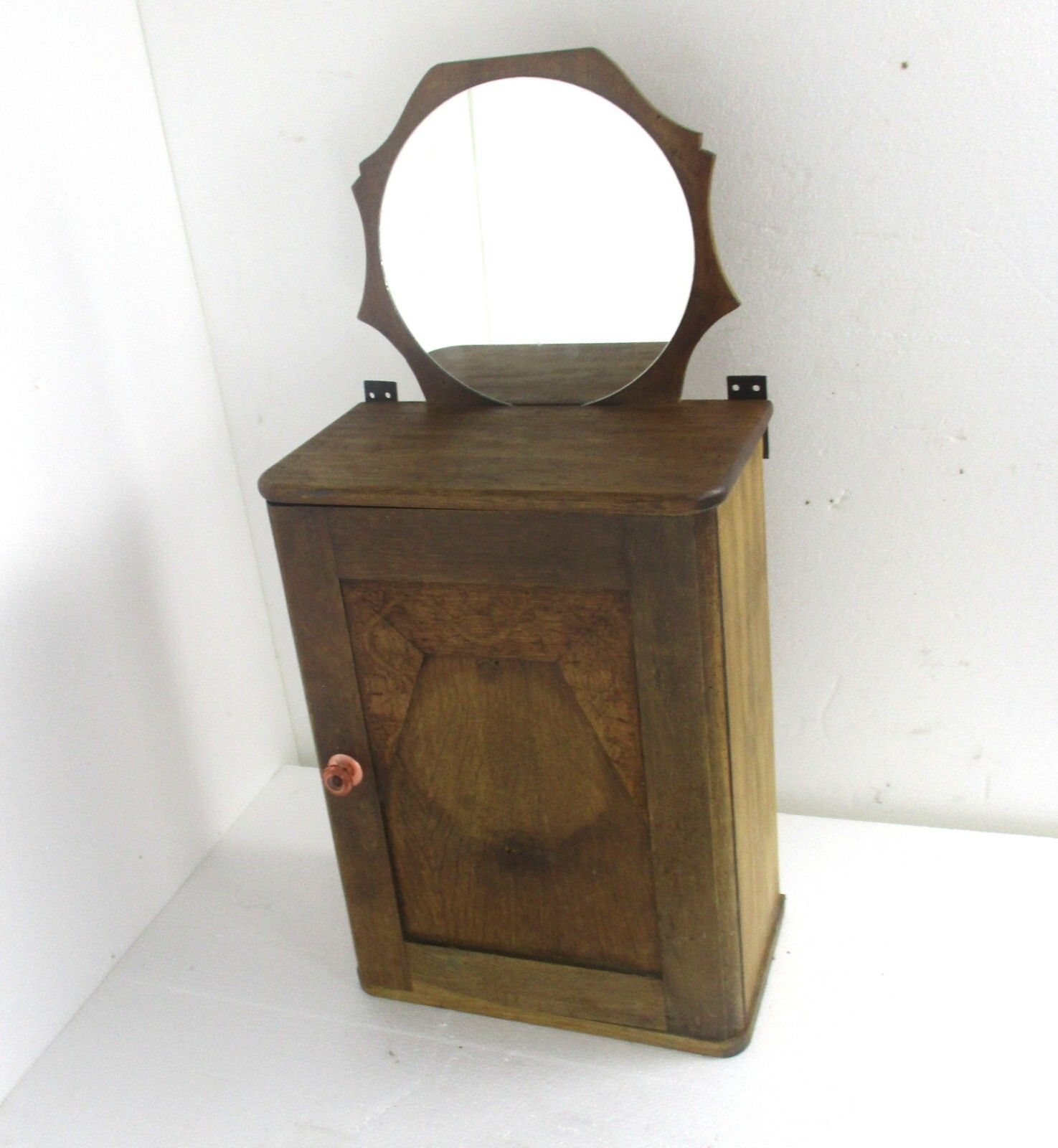 Apothecary Bathroom Medicine Kitchen Cabinet Art Deco  Hand Carved Wood Gorgeous photo furniture