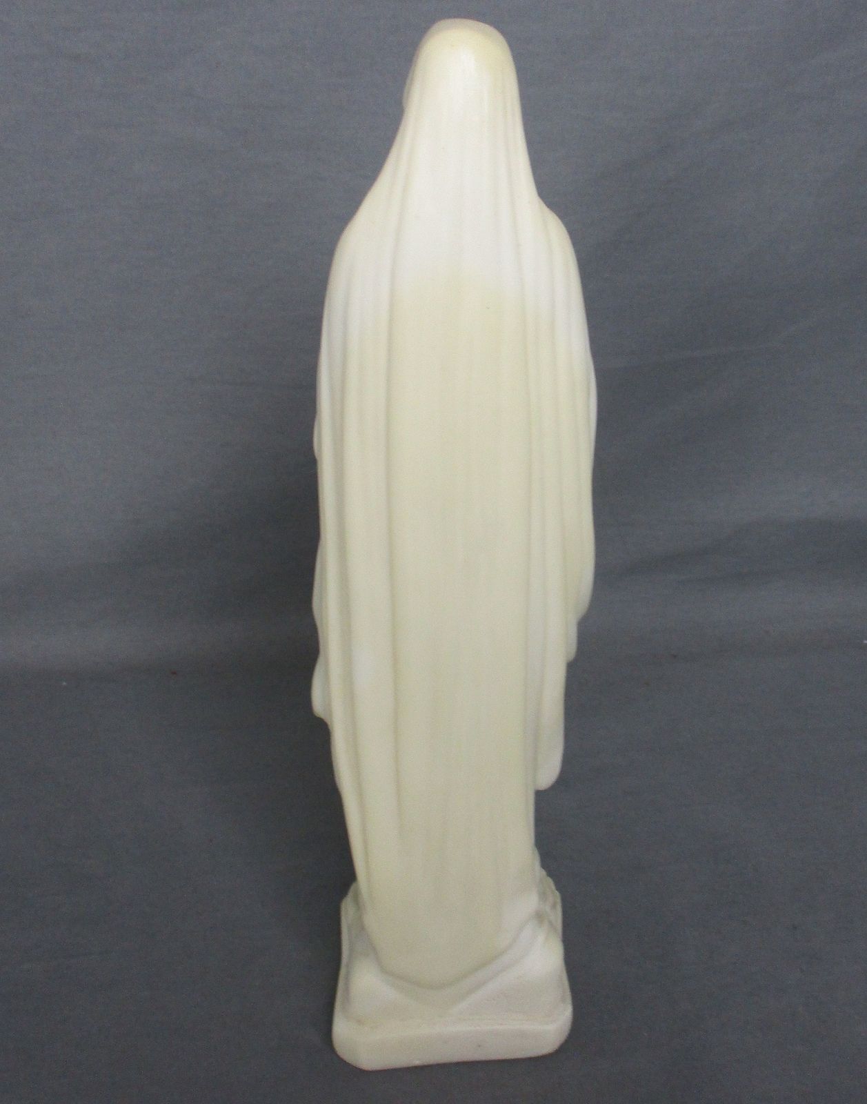 French Statue Virgin Mary Notre Dame De Lourdes Madonna Resin 11.61" photo buy