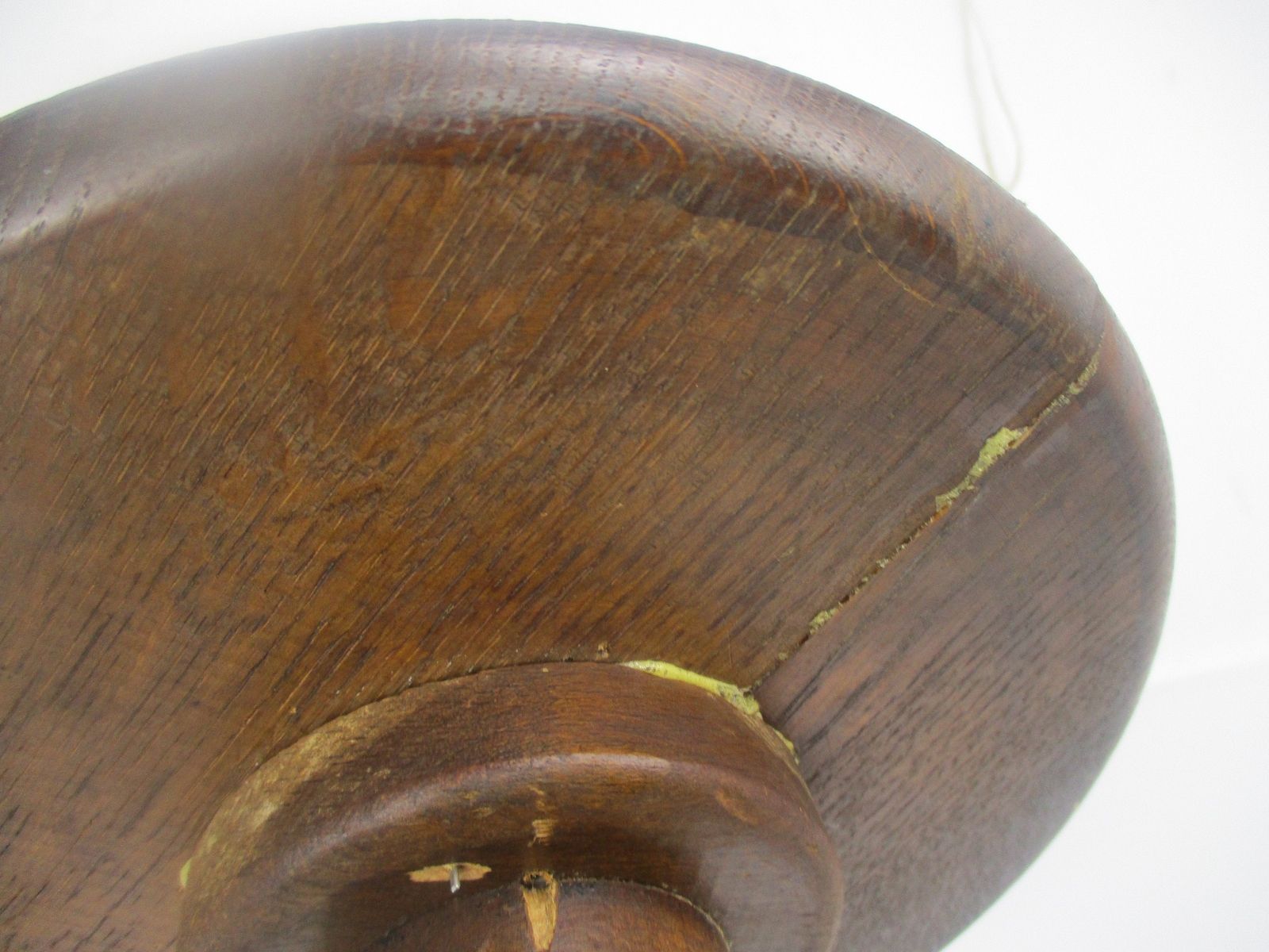 photo for sale Ornate Carved Wood 2 Tier Open Barley Twist Pedestal Table Plant Stand Smokers T
