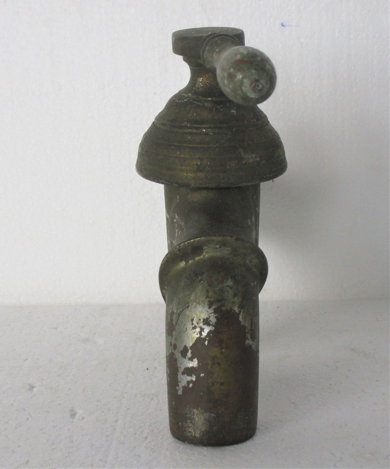 Large Antique Faucet Tap Architectural Industrial Barn Country Farmhouse Sink Re photo for sale