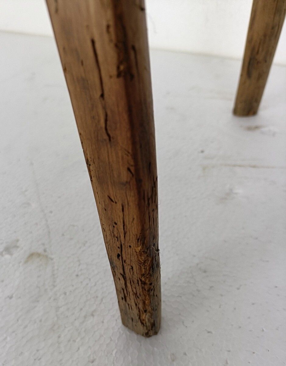 Antique 19th Century Cabinet Side Table Hallway Barn Farmhouse Style Wood photo vinterior