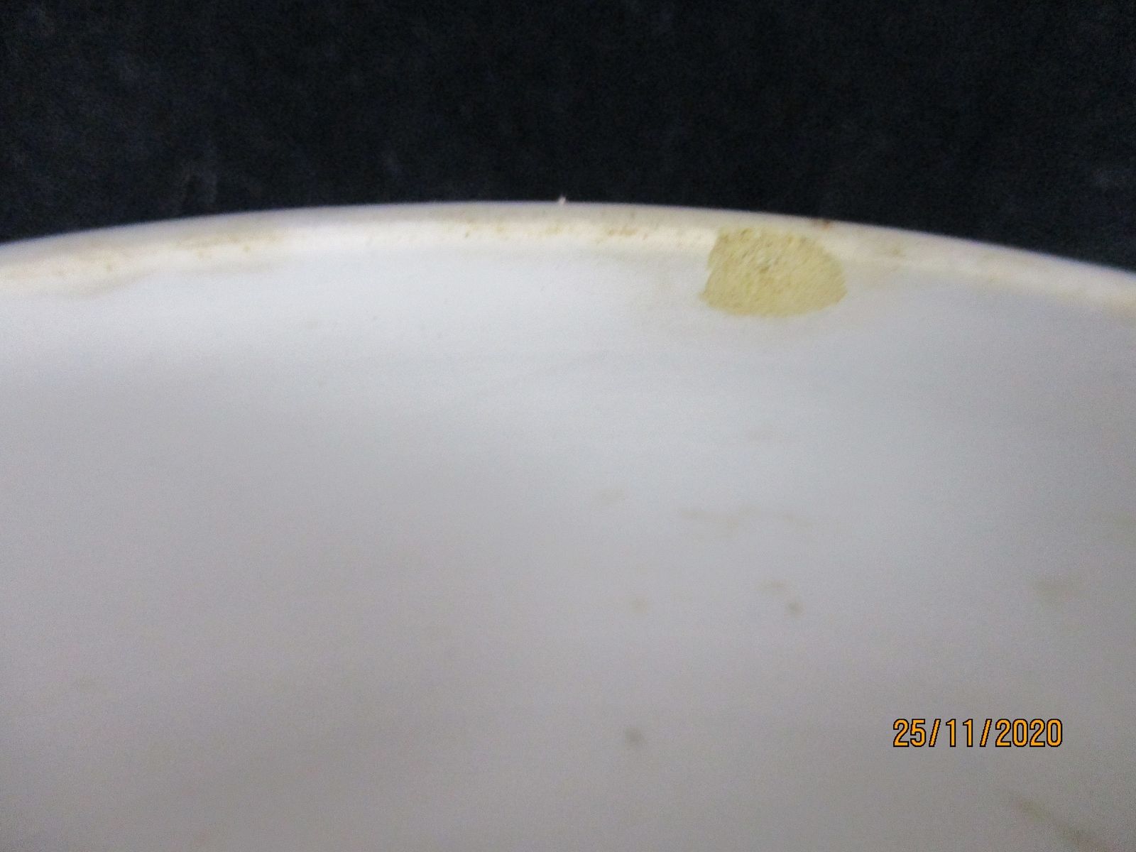 Antique Royal Copenhagen Blue Fluted Soup Tureen Dish Marked Sarreguemines 1875 photo vintage