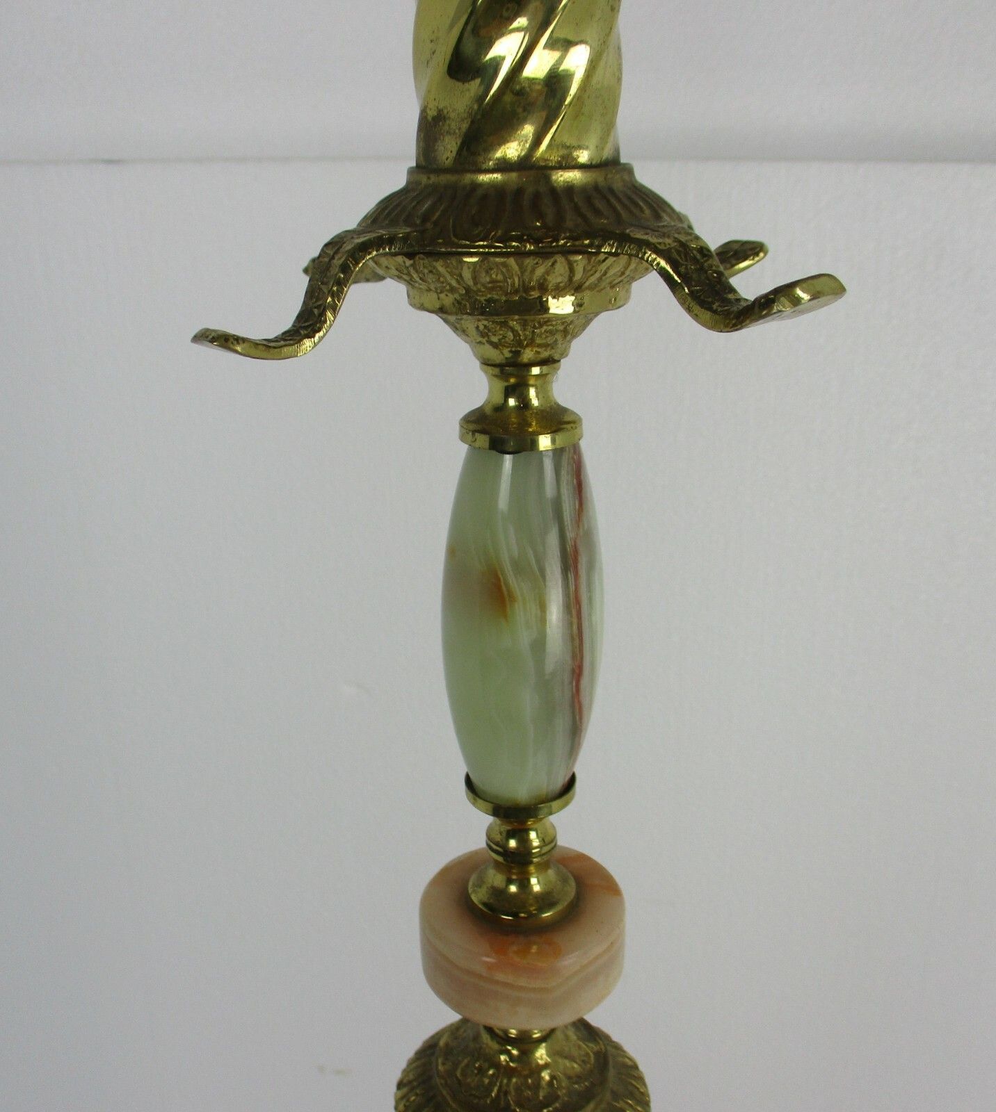 Mid Century Modern Cast Brass Hall Tree Coat Hat Rack Marble Base Eyecatcher photo 705.0