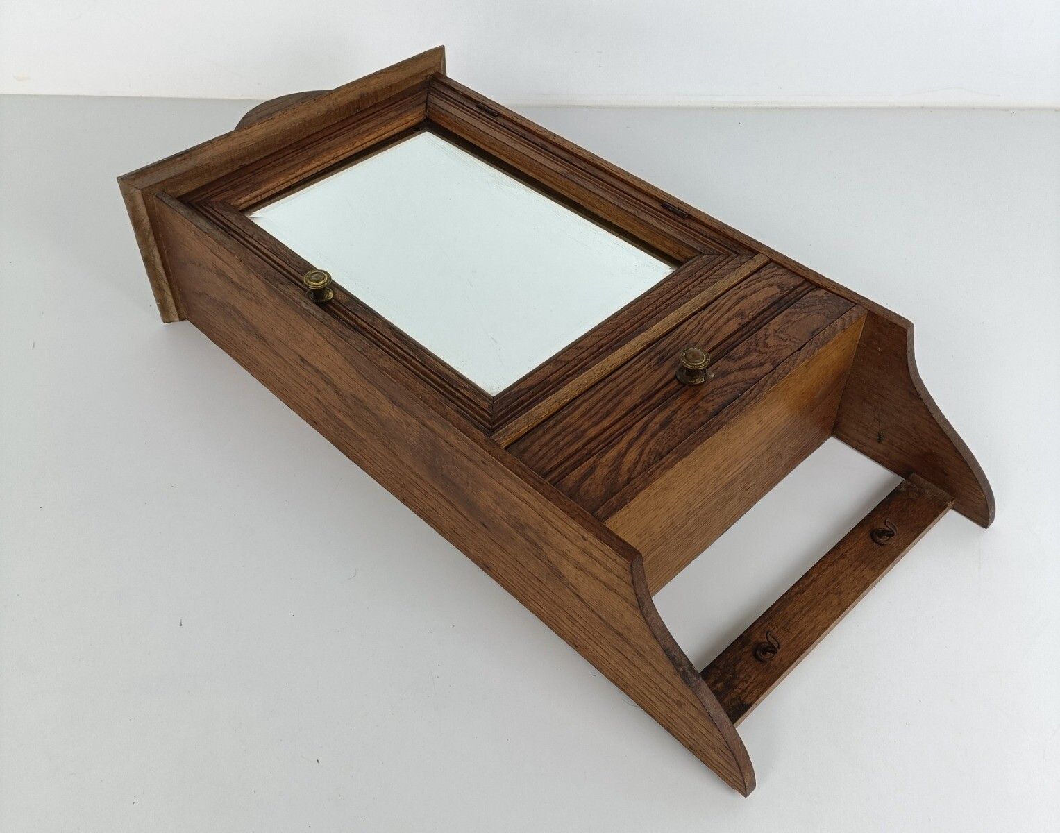 Medicine Apothecary Kitchen Bathroom Cabinet Towel Rack Lovely Barn Style photo furniture