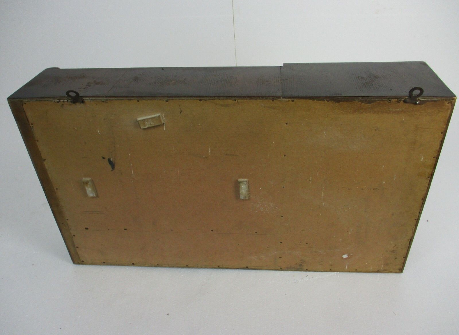 Furniture Double Apothecary Bathroom Medicine Kitchen Cabinet Wood Art Deco Beveled Glass photo