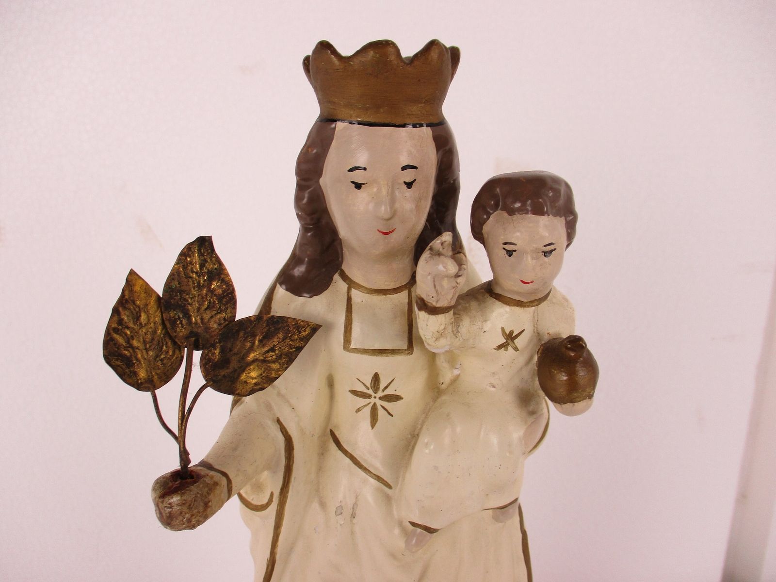 Statue Our Lady Of 'T Zand Roermond  Virgin Mary Infant Jesus Collector Htf photo furniture