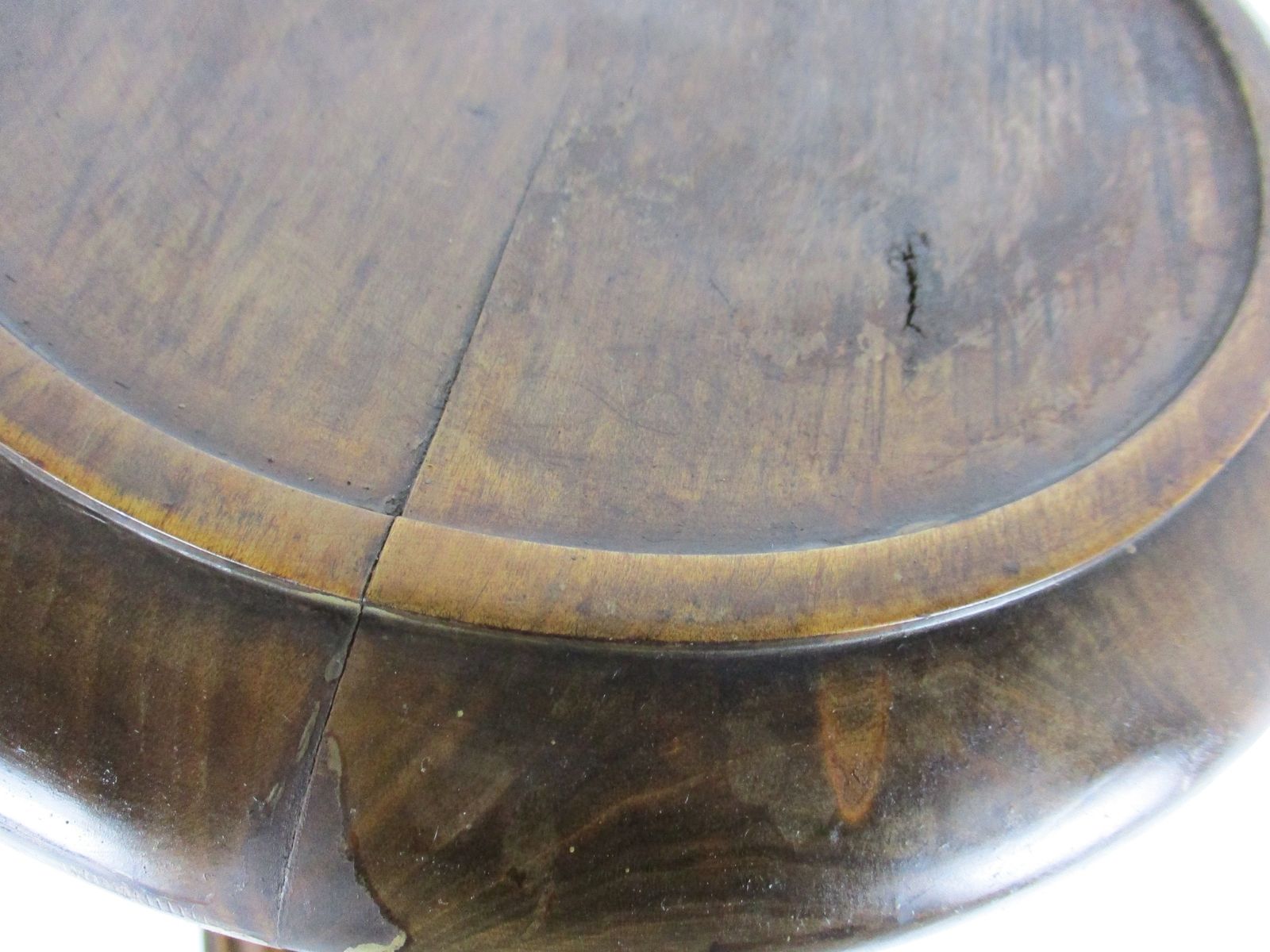Large Hand Carved Wood Barley Twist Side Display Wine Table Pedestal Plant Stand photo Furniture