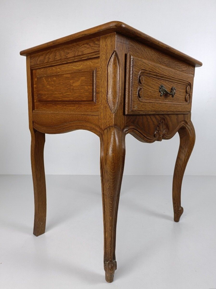 Hallway Cabinet Nightstand Bedroomtable Hall Cabinet End Side Table Louis XV Sty photo vinterior