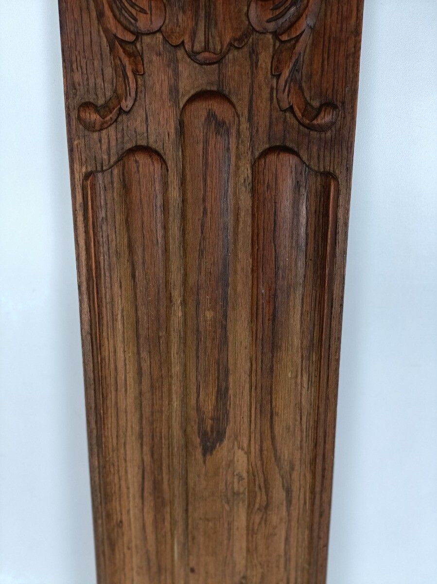 Hand Carved Wood  Pediment Ornate Architectural Reclaimed Salvaged Panel Antique photo Art