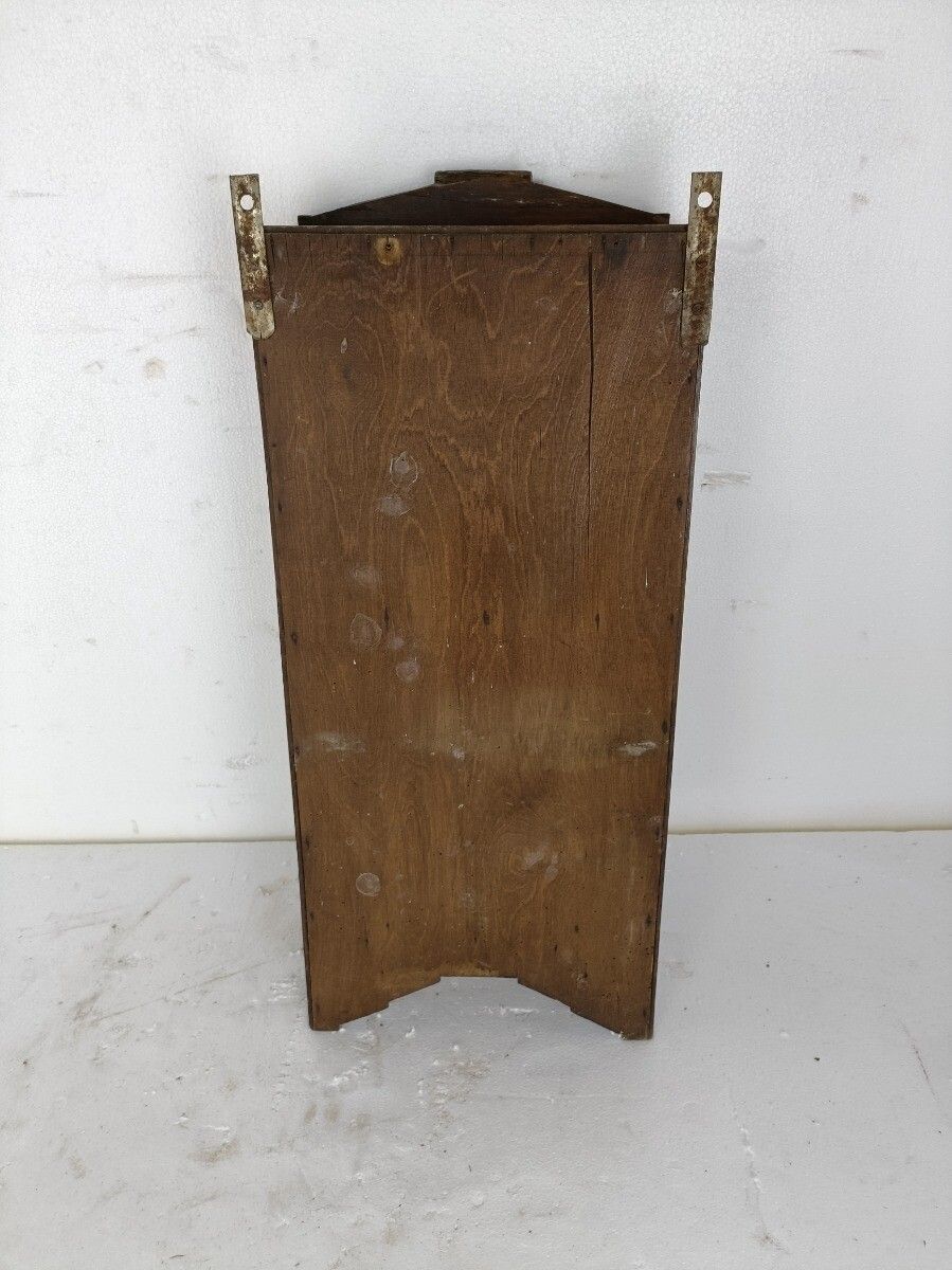 Furniture Antique Medicine Apothecary, Pharmacy, Cabinet, Inlay, Tall, Barn Style, Farmhou photo
