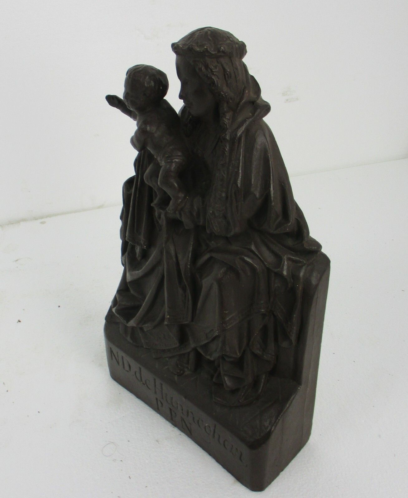 Statue Notre Dame Our Lady Hunnegem Hunneghem  Virgin Mary Madonna Collector photo vinterior