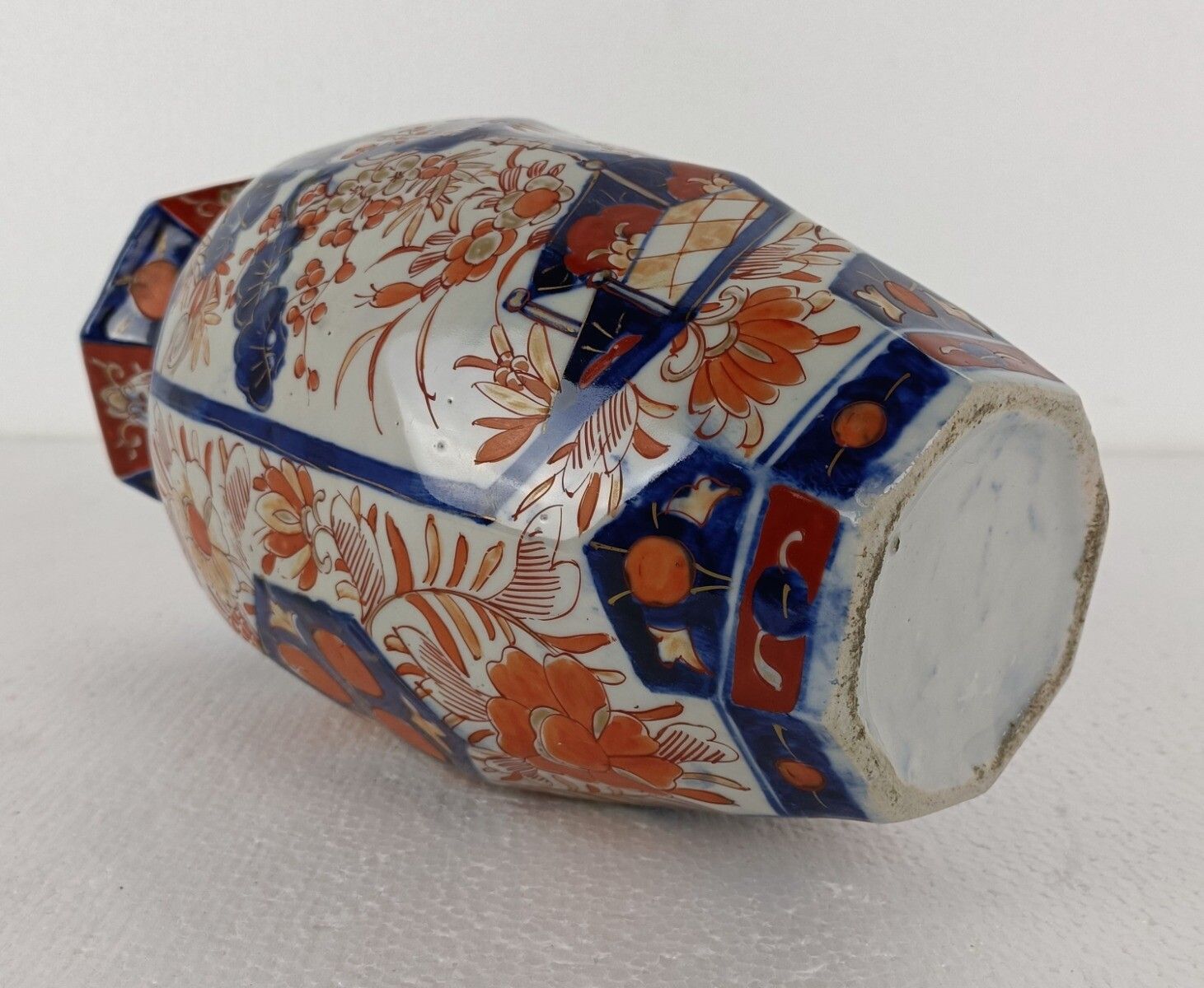 Japanese Imari Vase Hand Painted Antique 1900s photo 202.0
