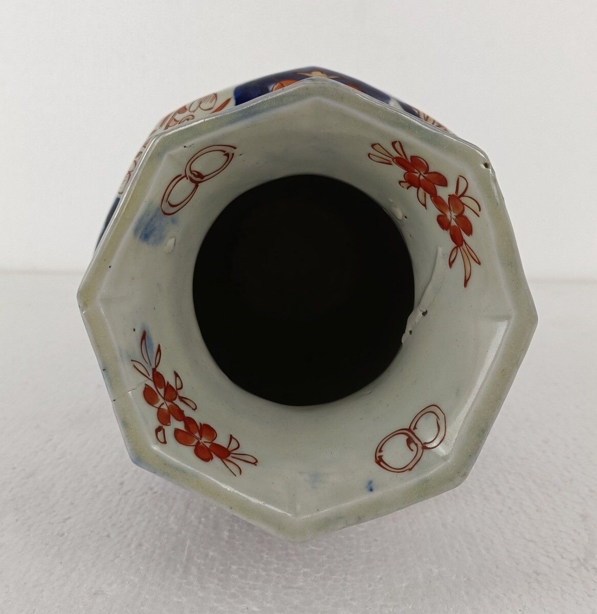 Japanese Imari Vase Hand Painted Antique 1900s photo buy