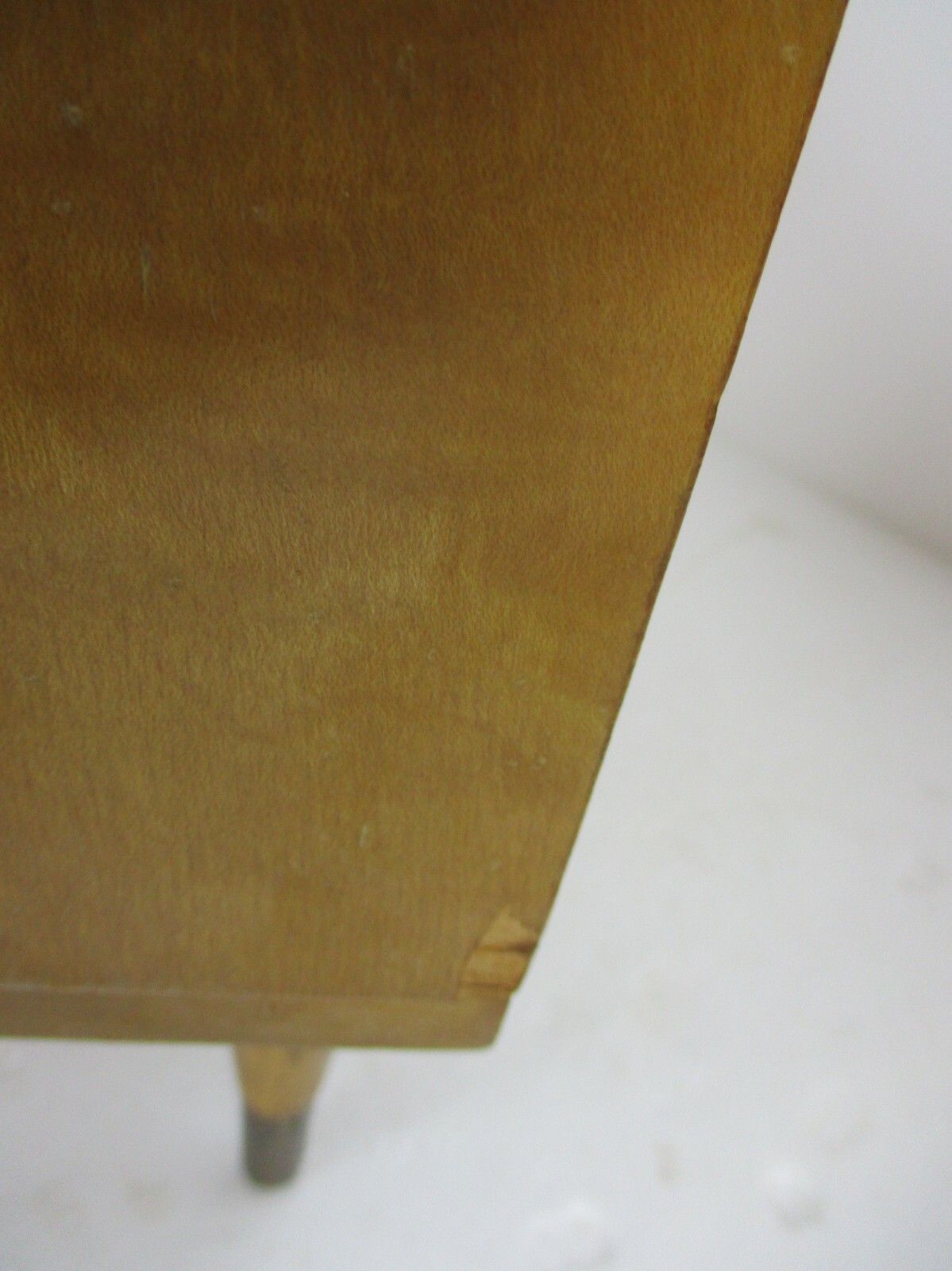Pair Couple  Vintage Nightstands End Tables Mid Century Modern Wood Retro Wow photo vintage