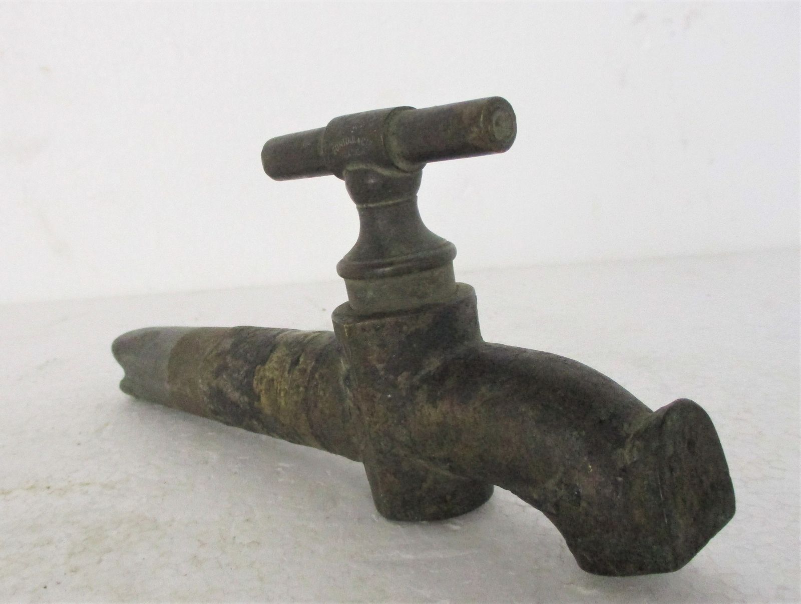 Antique Faucet Tap Architectural Industrial Barn Country Farmhouse Sink Reclaime photo for sale