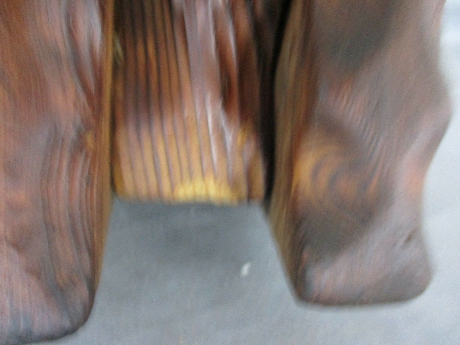 Spanish Hand Carved Wooden  Double  Embossed Candle Holder Stick Candlestick Vtg photo Home Decor
