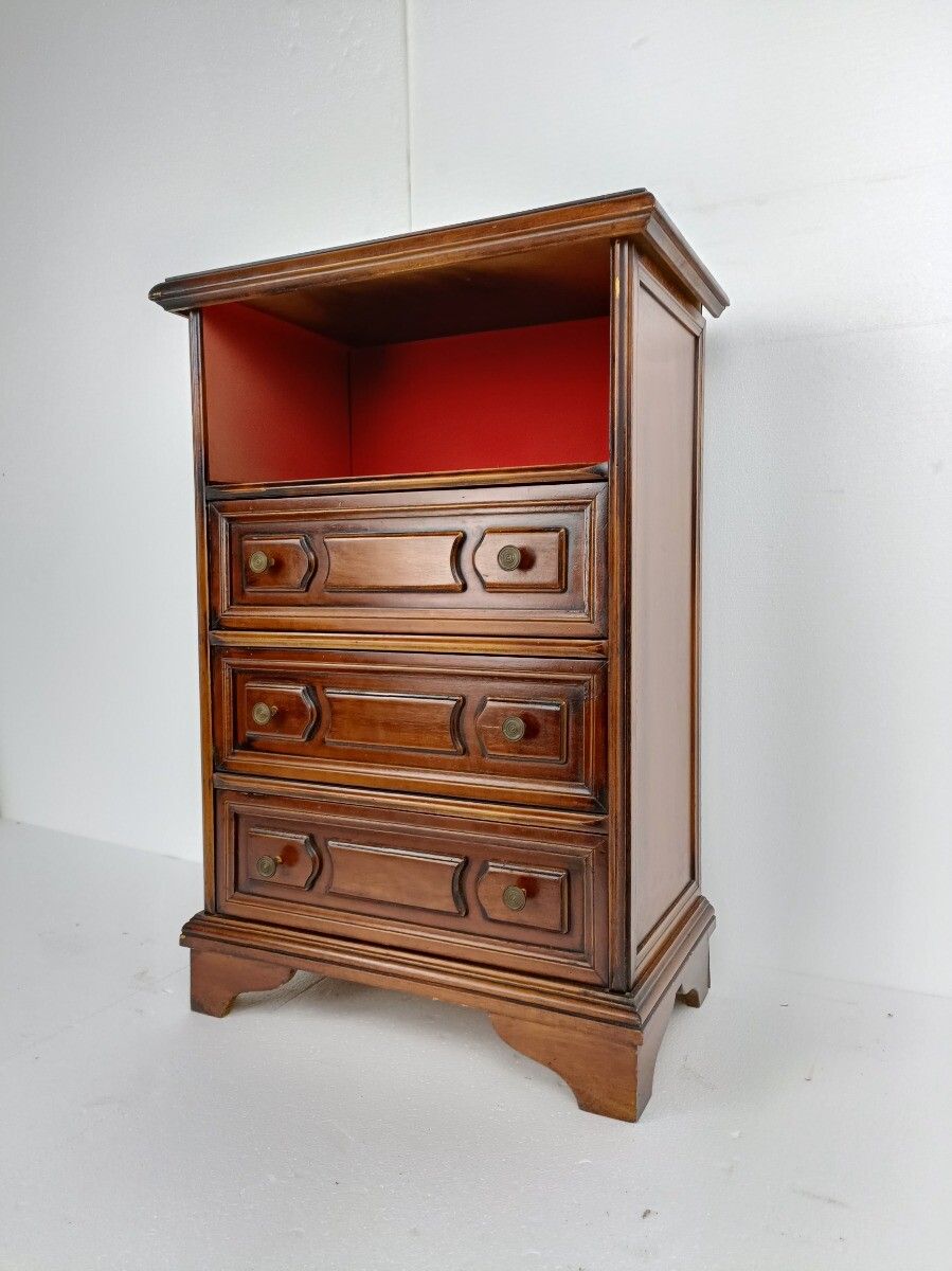 Gorgeous Chest Of Drawers Hallway Cabinet 60s Large End Table photo Furniture