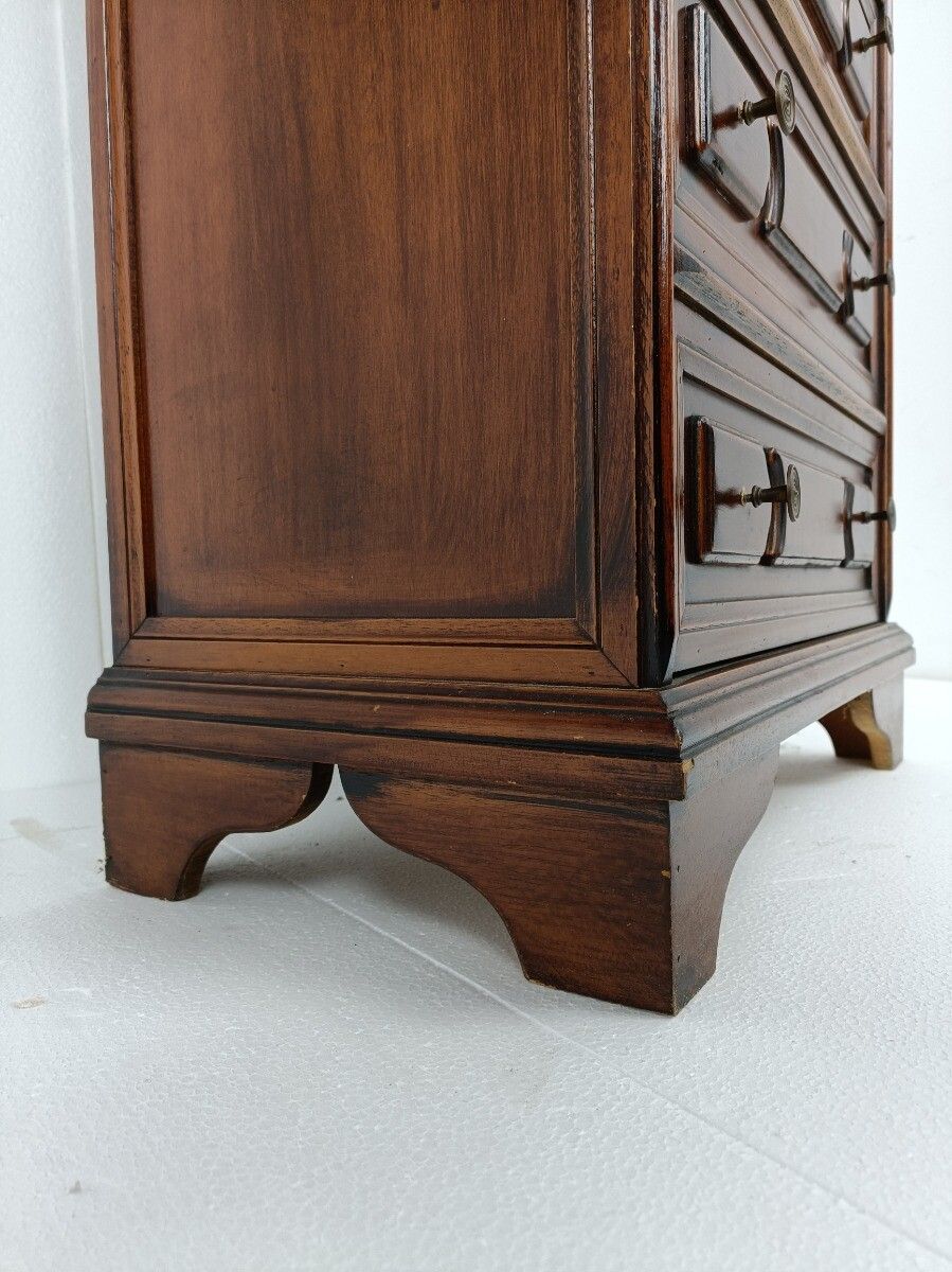 Gorgeous Chest Of Drawers Hallway Cabinet 60s Large End Table photo vinterior