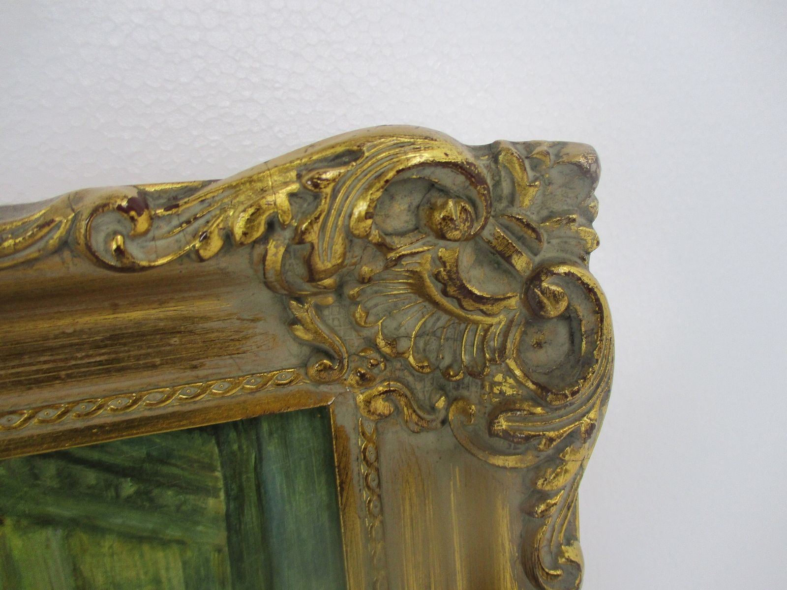 Frame Vintage Hollywood Regency Style Gold Gilded Ornate Gorgeous Wood photo furniture