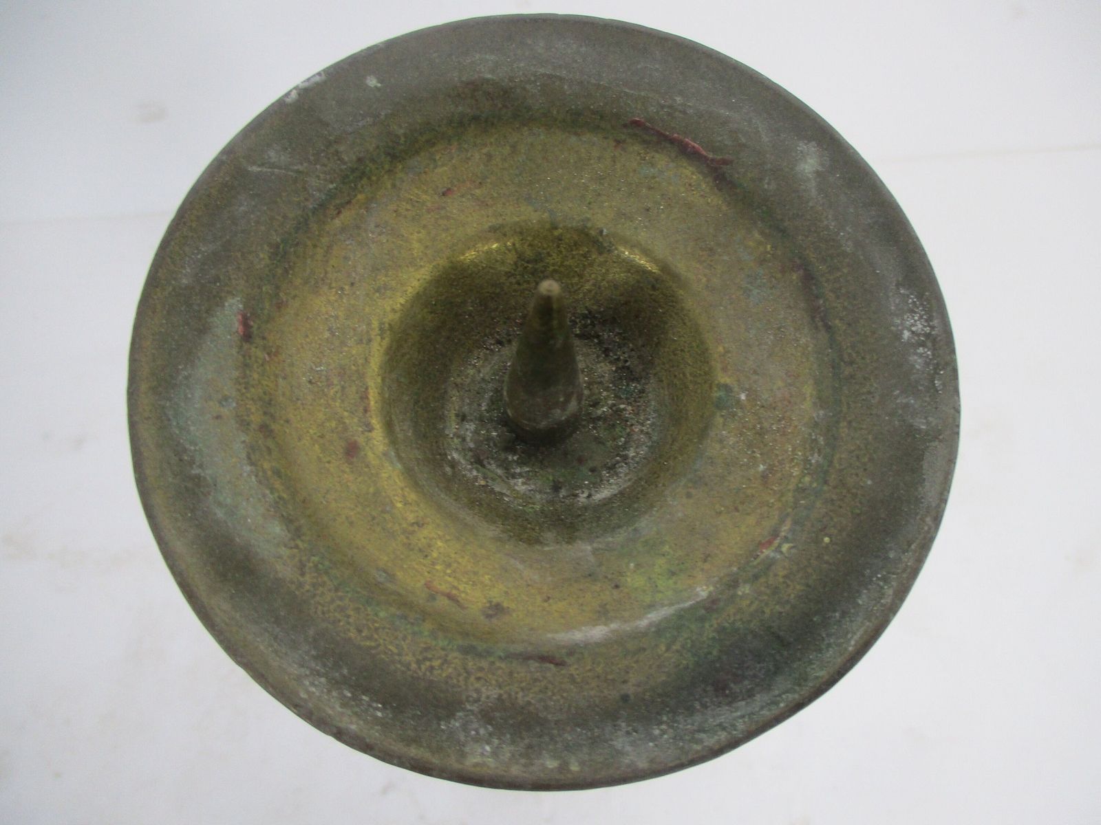 Antique Candle Holder Candle Stick Church  Chapel Altar Monastery Brass Gothic L photo 303.0