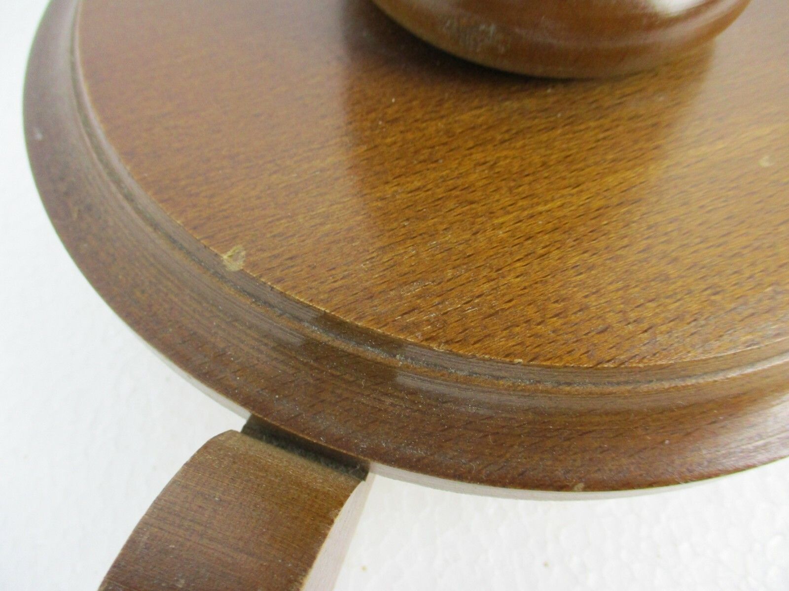 Small Barley Twist Tripod Side Display Table Pedestal Plant Bonsai Stand Barn photo vinterior