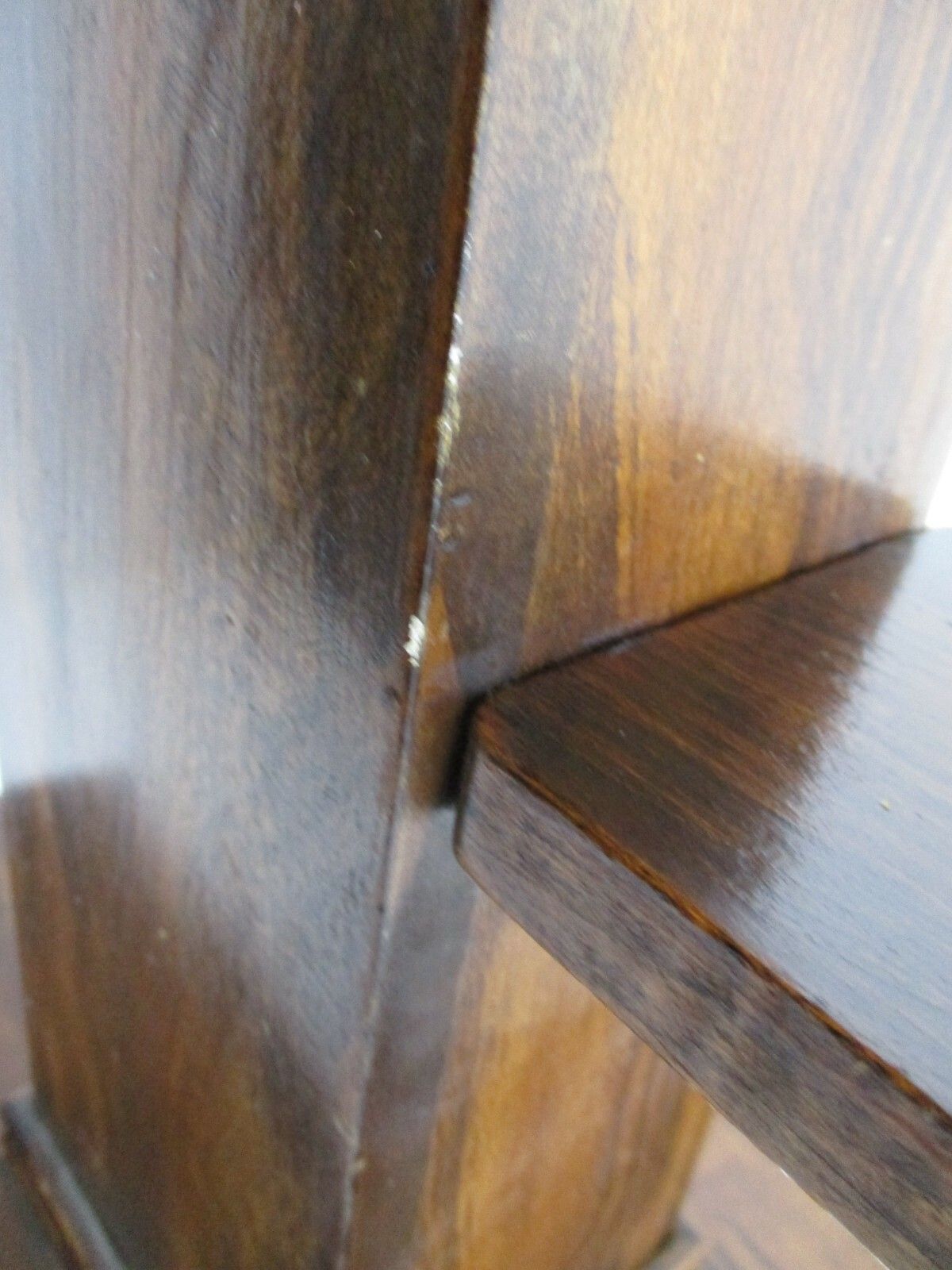 photo for sale Hand Carved Wooden Pedestal Display Side Table Side Boards Stunning Rare Piece