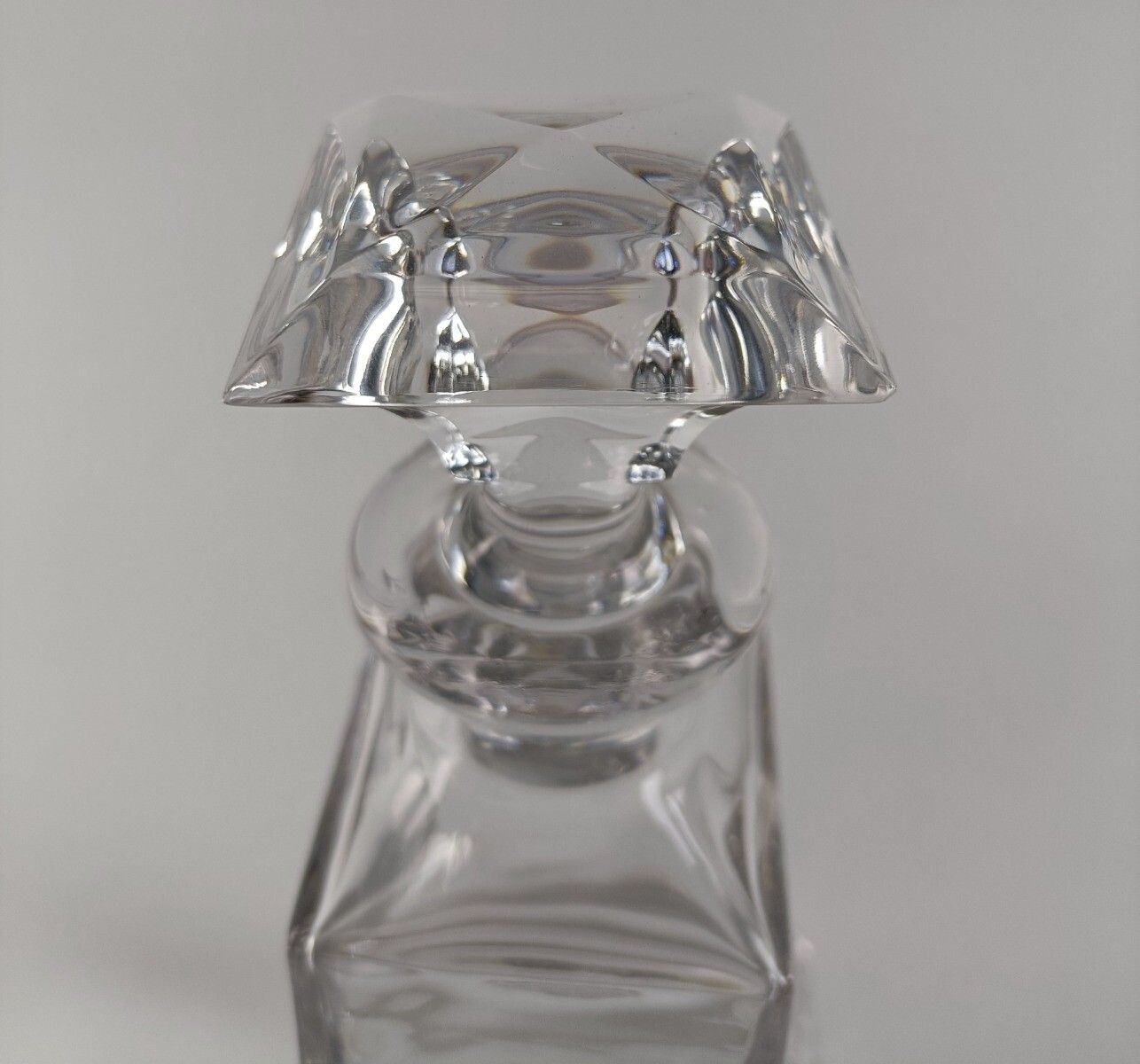 Bleikristal Crystal Decanter Jar Nachtmann Germany Vintage Footed Gorgeous Styli photo buy