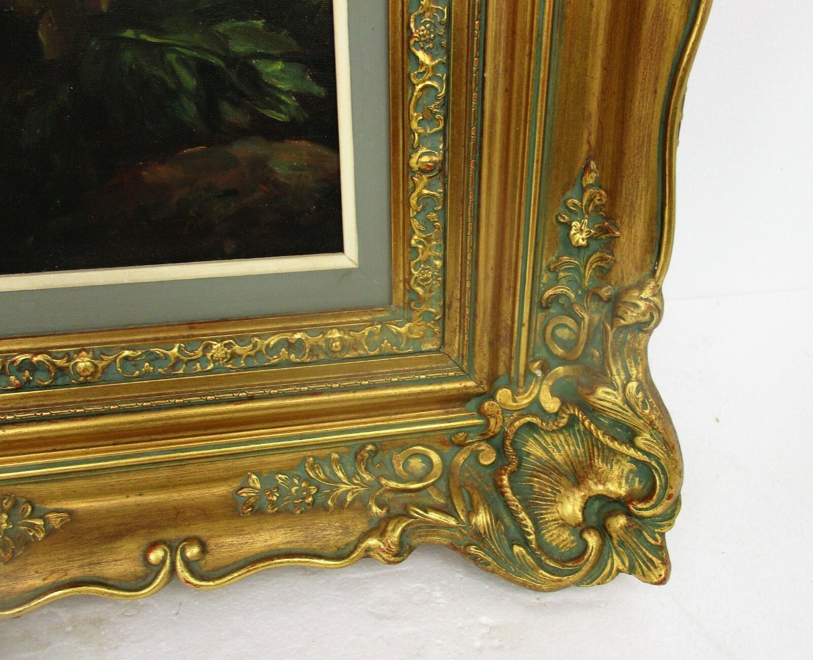 Xl  Oil Painting Ornate Wood Plaster Frame  Musketeers Gorgeous Frame photo Art