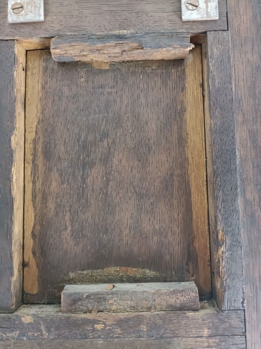 Ornate Hand Carved Wooden Oak Wall Hanging Bird Antique photo for sale