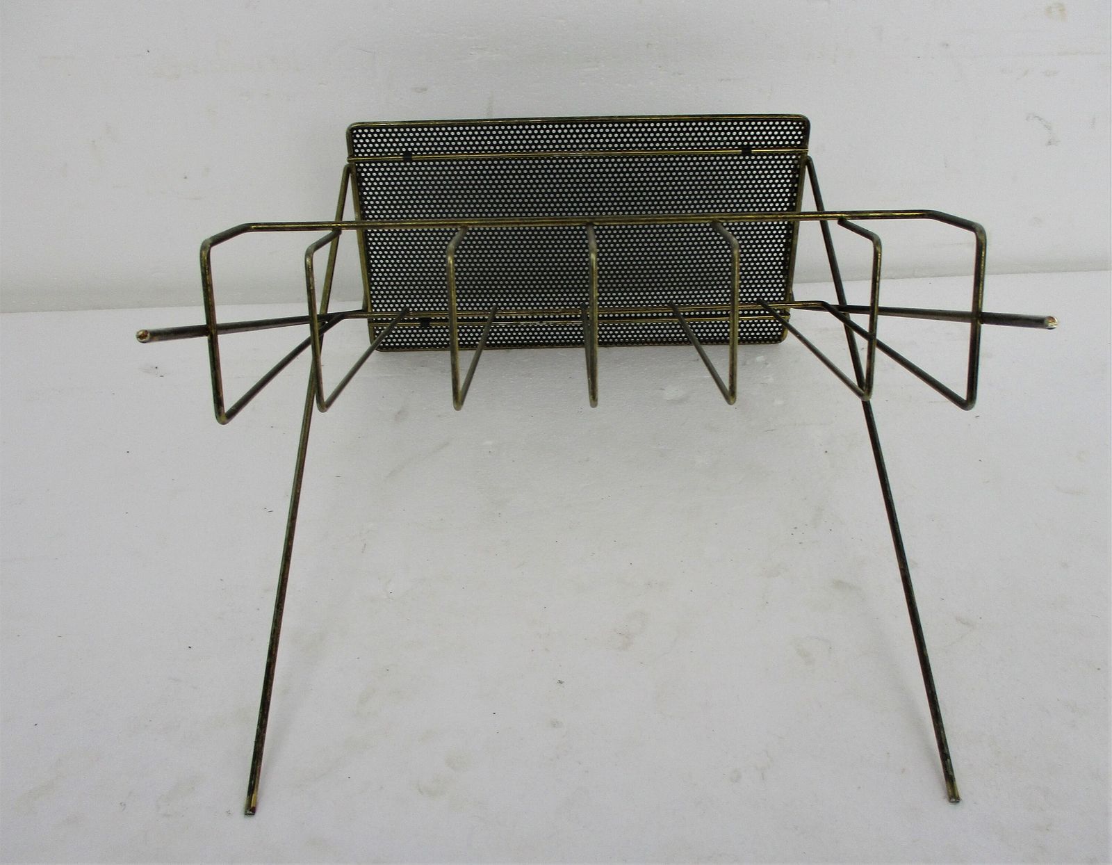 Mategot Style Mid Century Modern Magazine Newspaper Basket Rack Funky Modernist photo buy