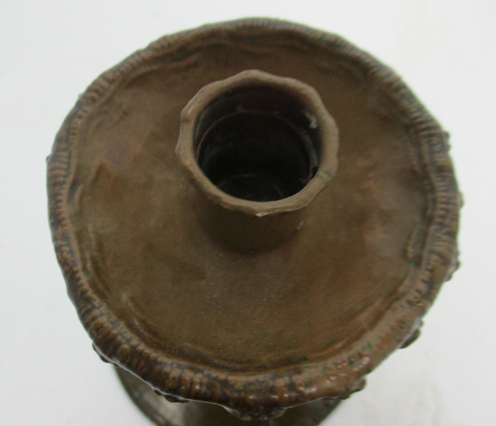 Art Piece Verlinden Lier Bronze  Hand Made Candle Holder  Candlestick Corpus Wow photo Home Decor