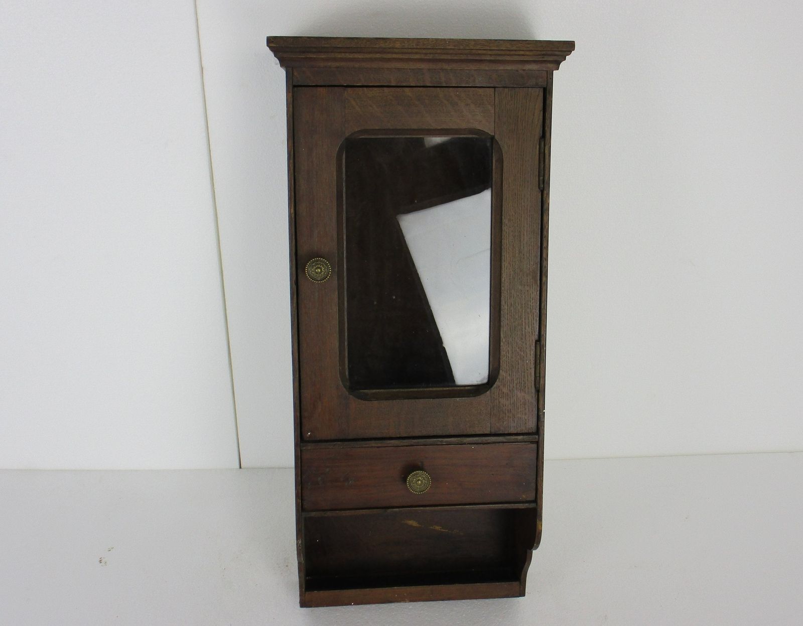 Kitchen Apothecary Medicine Bathroom Wall Hanging Display Cabinet Clear Glass Gl photo furniture