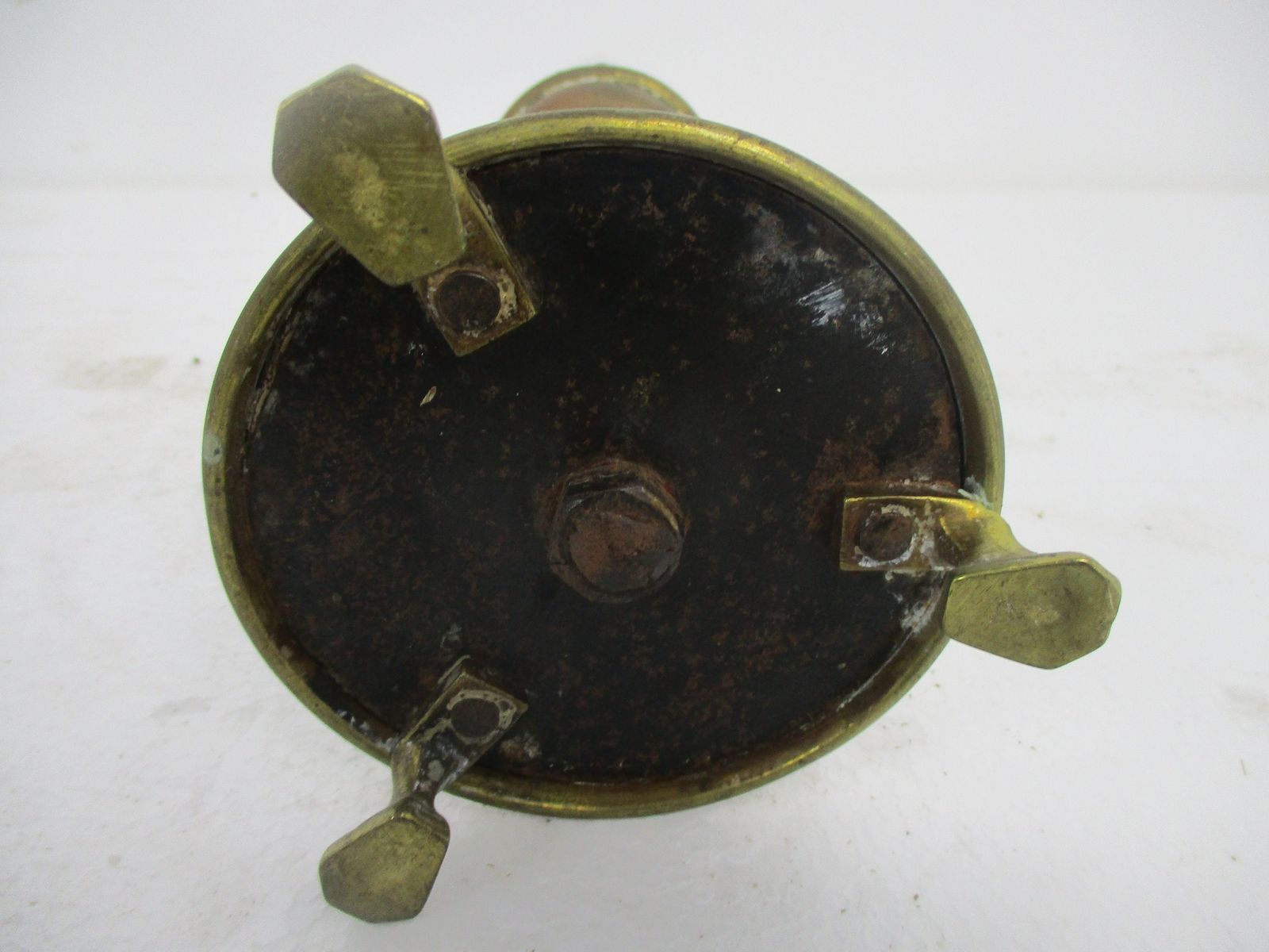 Antique Candle Holder Candle Stick Church  Chapel Altar Monastery Brass Lion Fee photo vinterior
