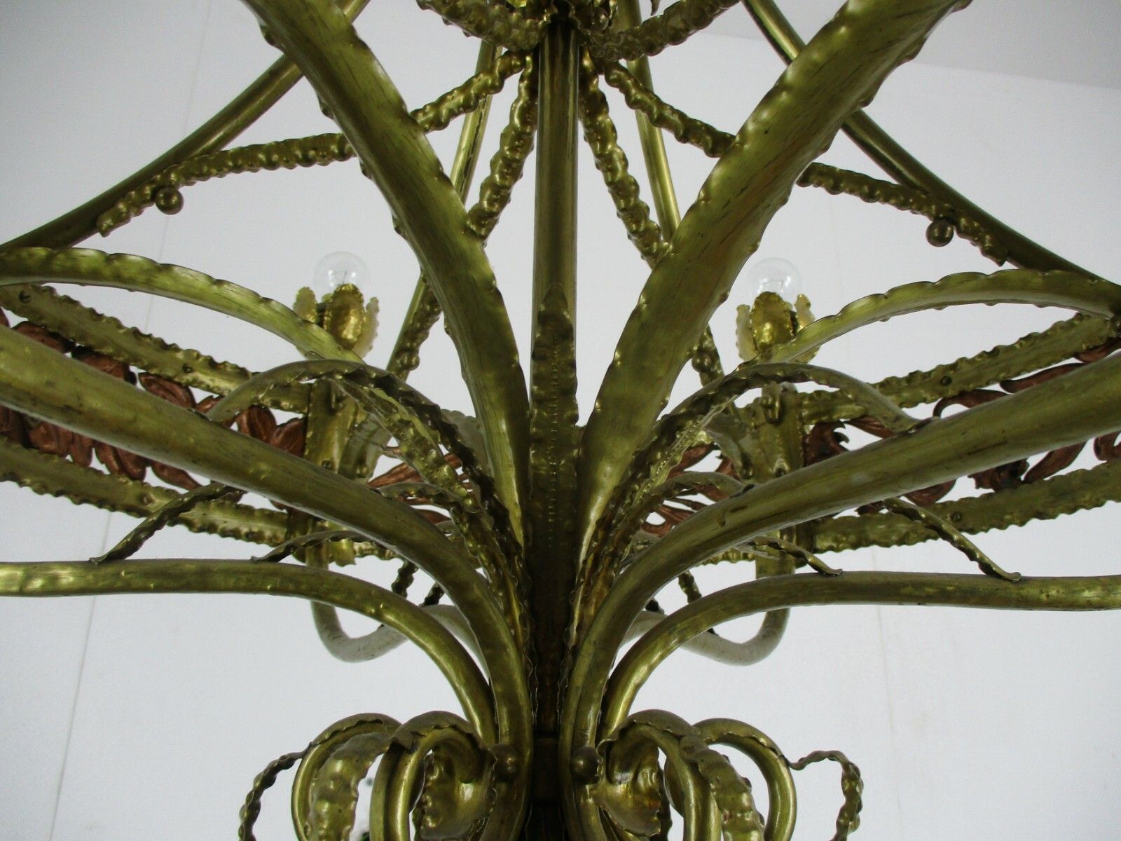 Unique Hand Made Brass Chandelier Designer Verlinden 12 Lights Exquisite Antique photo vintage