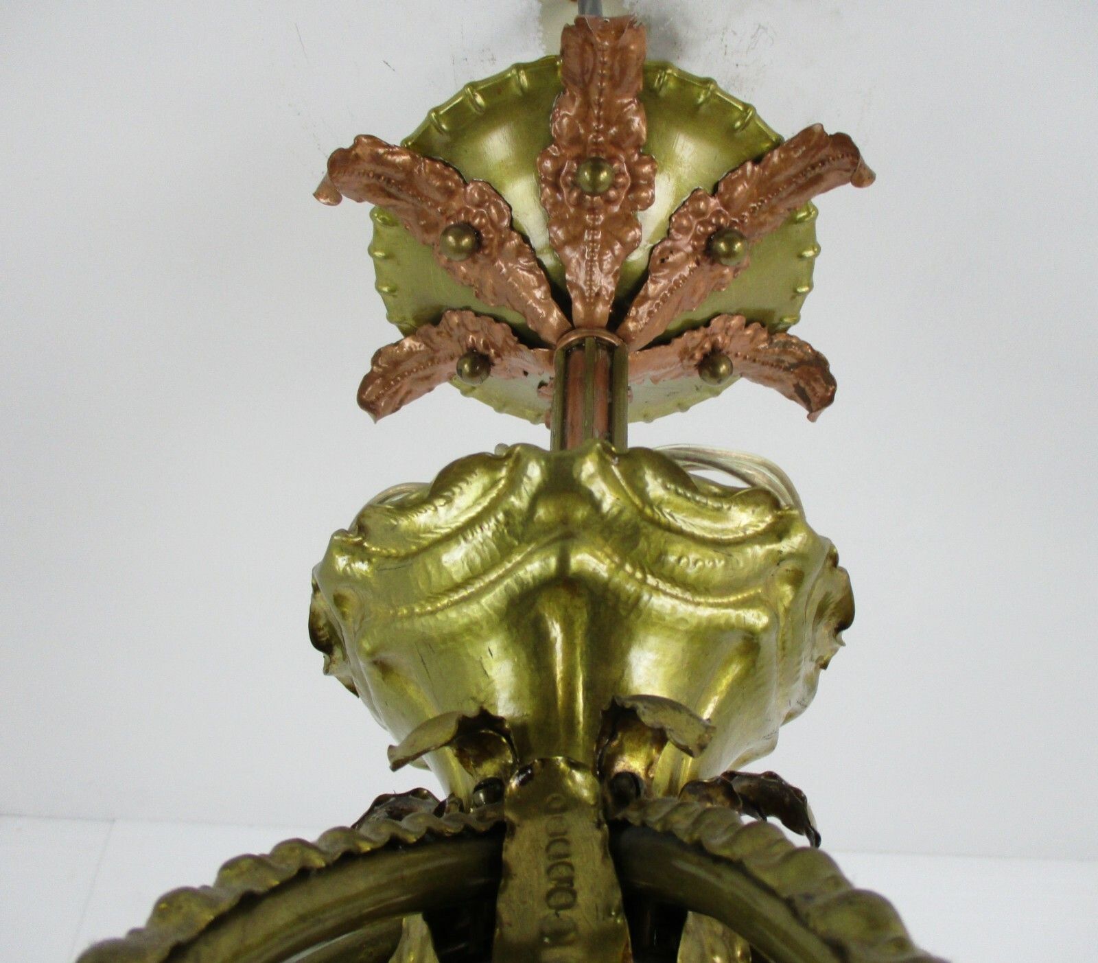 photo for sale Unique Hand Made Brass Chandelier Designer Verlinden 12 Lights Exquisite Antique