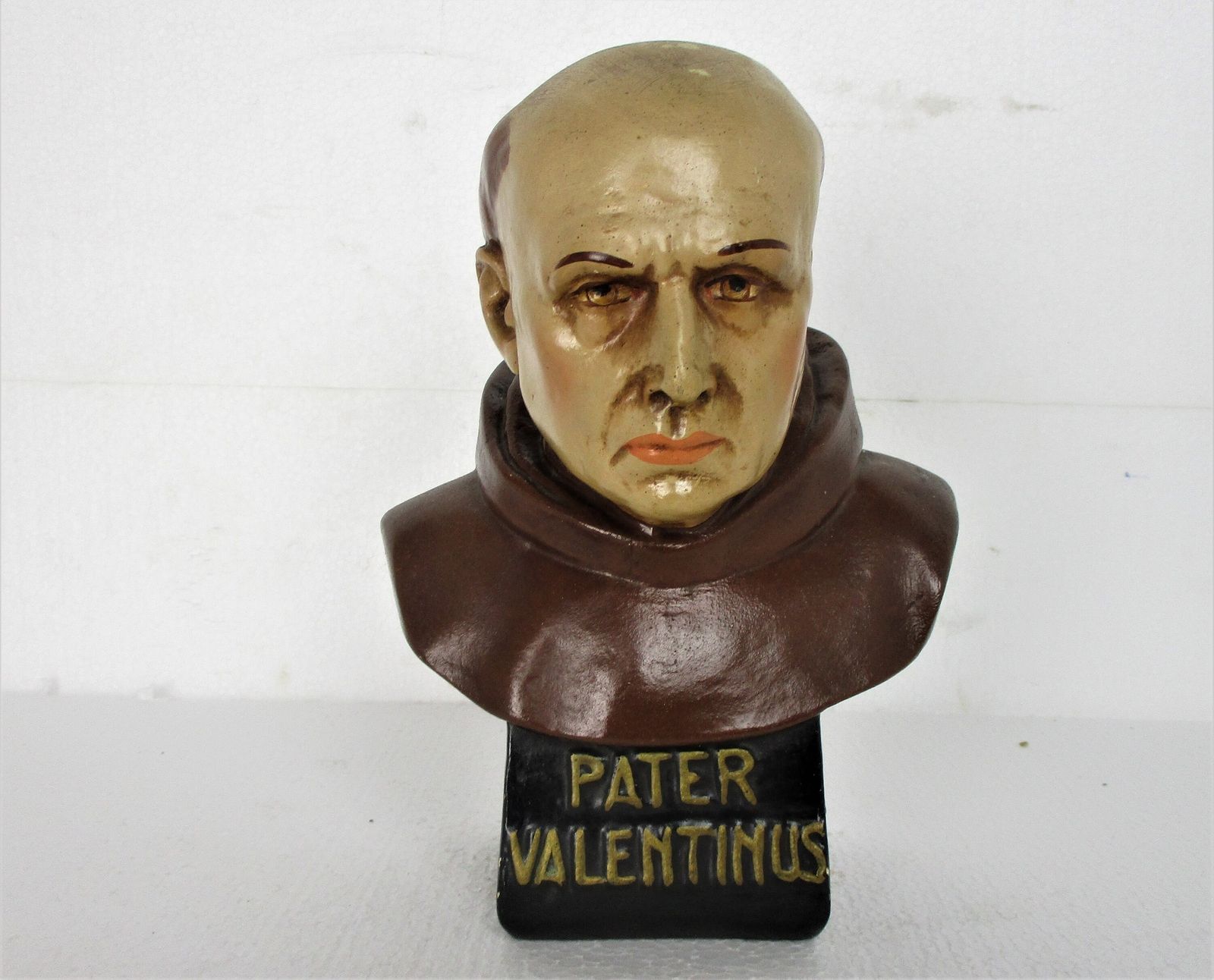 Bust Statue Father Valentinus Paquay Johannes Ludovicus Plaster Collector Htf Lo photo furniture