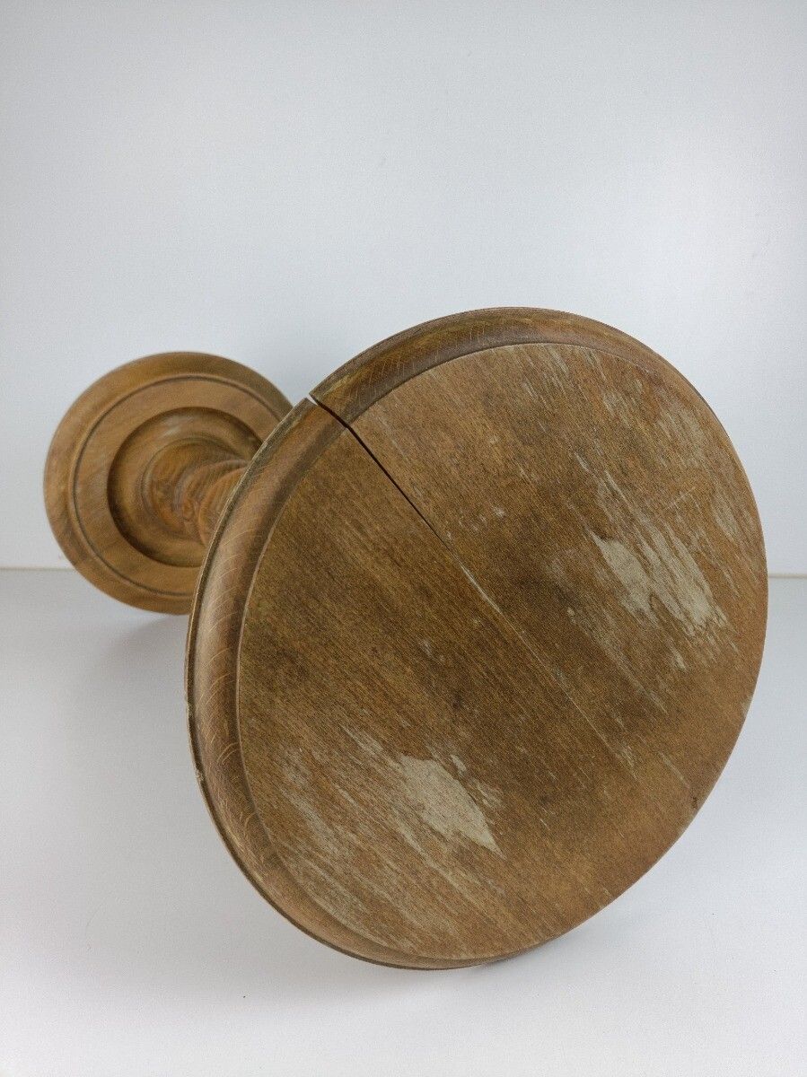 Barley Twist Wooden  Side Wine Display Table Pedestal Plant Bonsai Flower Stand photo 425.0