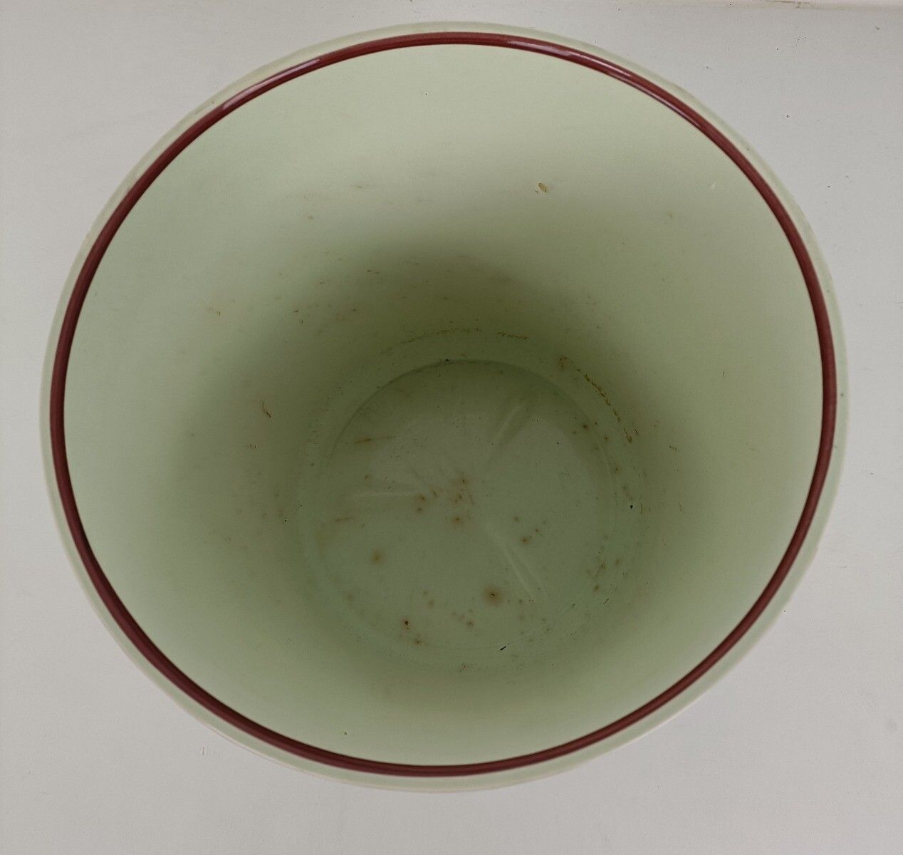 Villeroy Boch Cachepot Planter Paon West Germany  Saar Pottery Peacock Modernist photo vinterior