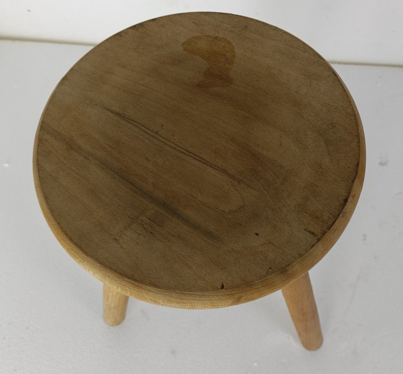 Milking Stool, Stool, Pedestal, Plant Stand, Vintage, Wood, Funky, Barn Style Sa photo 117.0