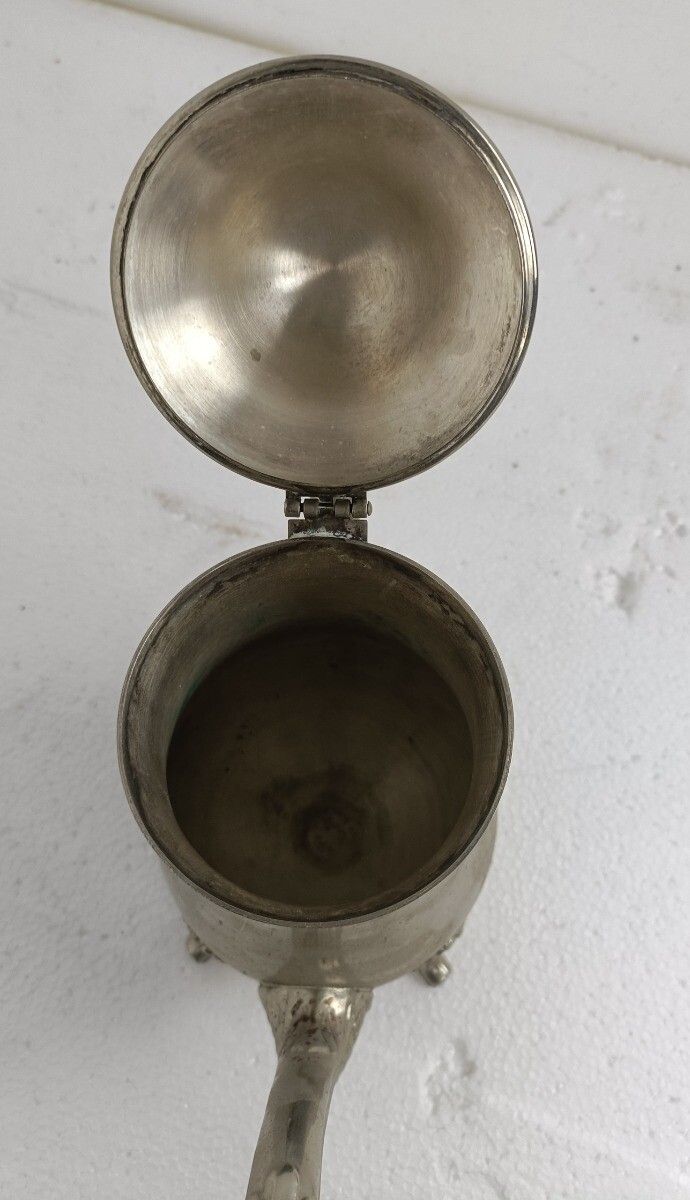photo for sale Silver Plated  Victorian English Coffee Tea Pot Decorative