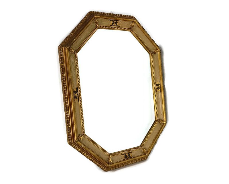 Gorgeous Large Mirror Hallway Bathroom Vanity, Gorgeous Frame Plaster Gilded Etc