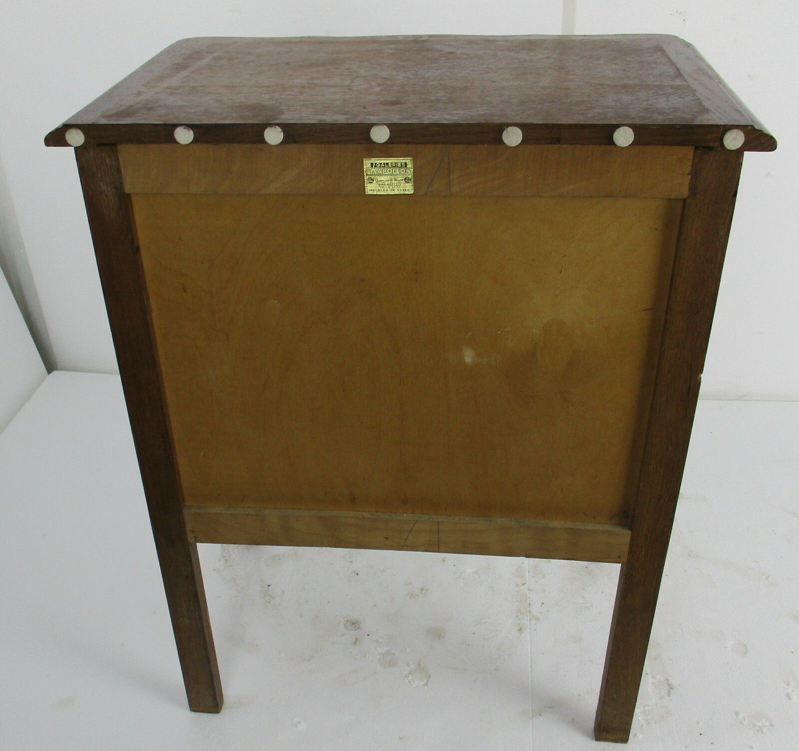 photo for sale Chest Of Drawers Cabinet End Side Table Night Stand Queen Anne Style Marked