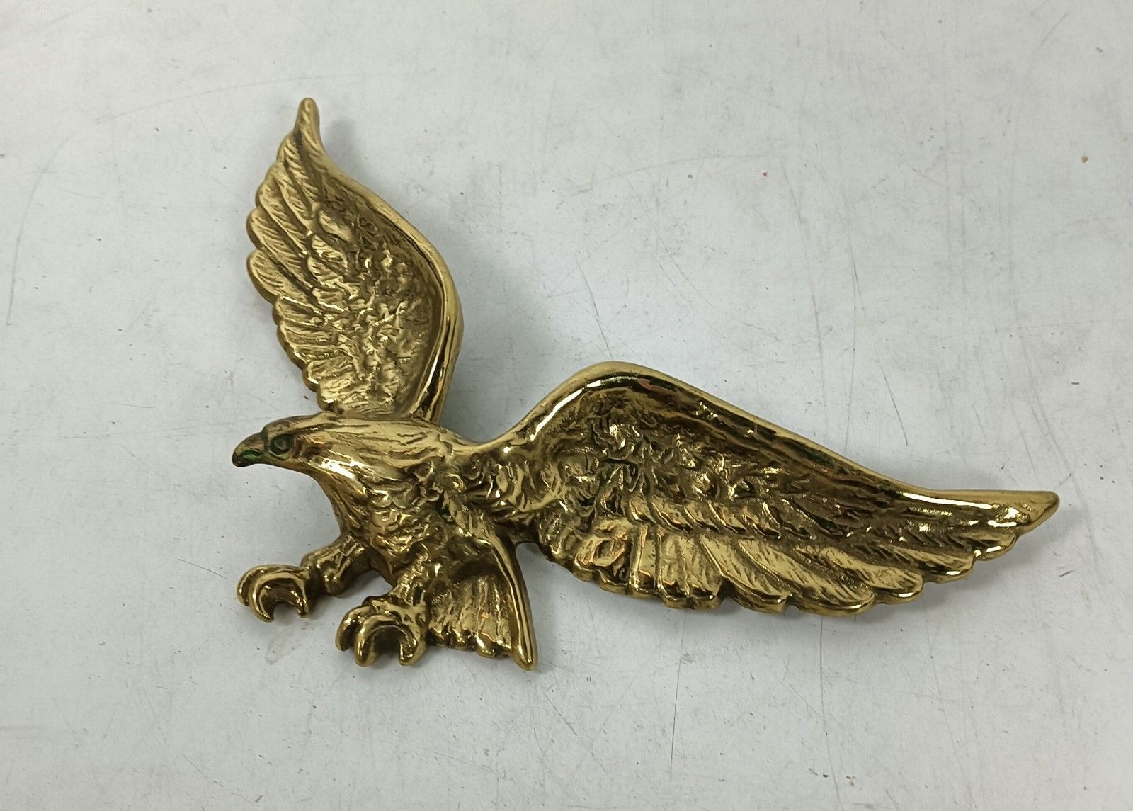 Brass Eagle Trim Plaque Vintage Medallions Virginia photo 65.0