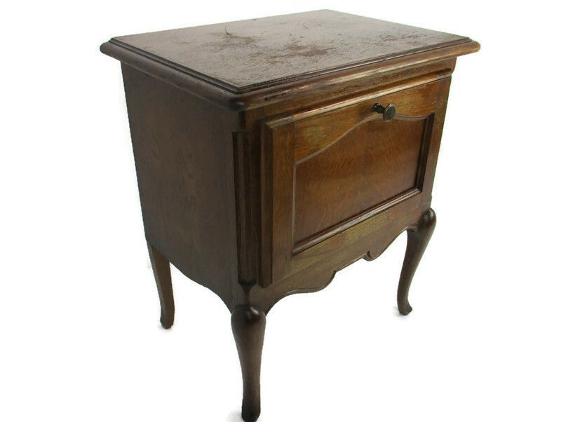Nightstand  End Table  Dresser 50s Vanity Cabinets Louis XVI Style Louis XV