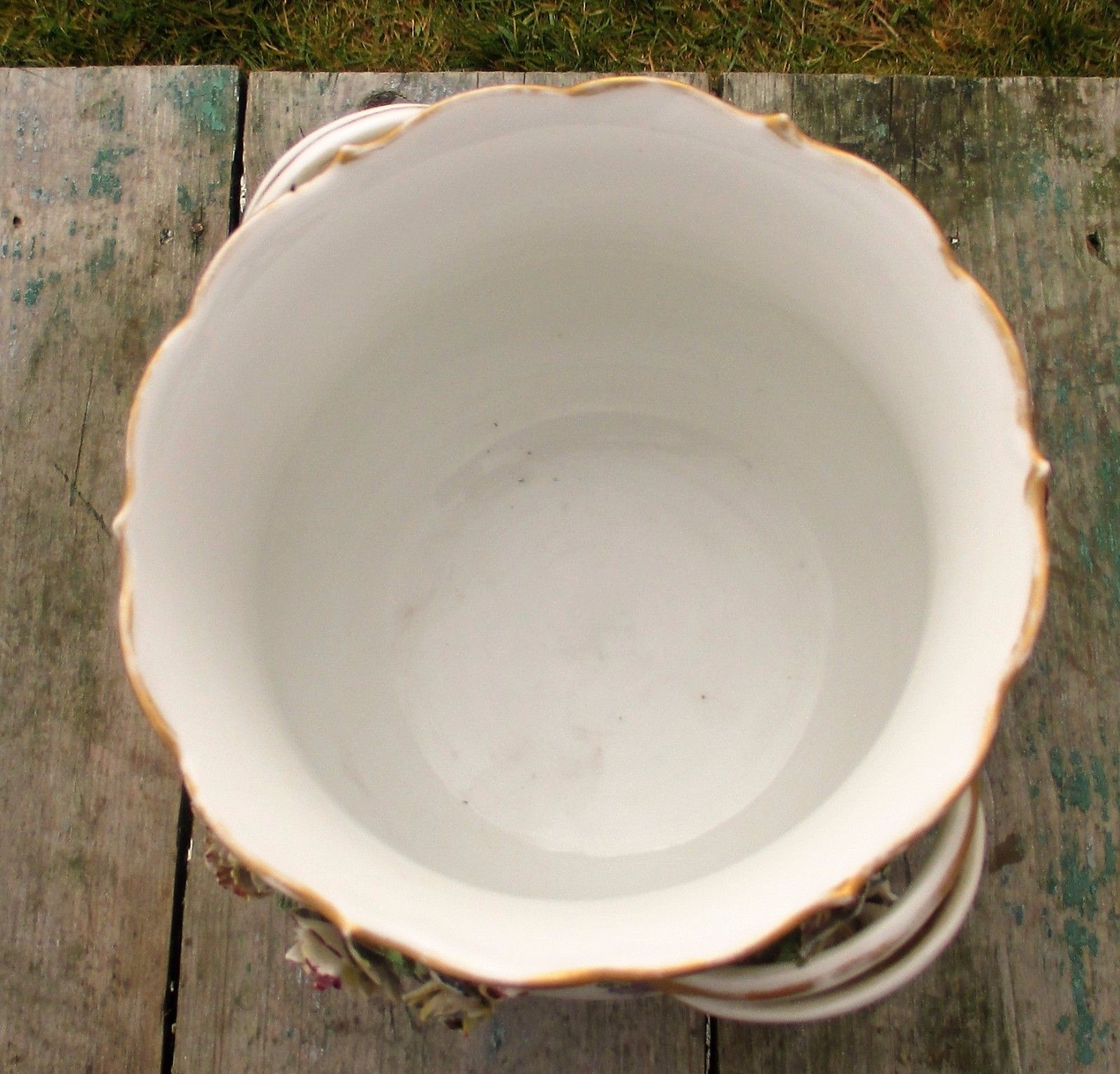 Antique Centerpiece Planter Bowl Vase Marc Eugen Bloch Porcelain De Paris photo buy